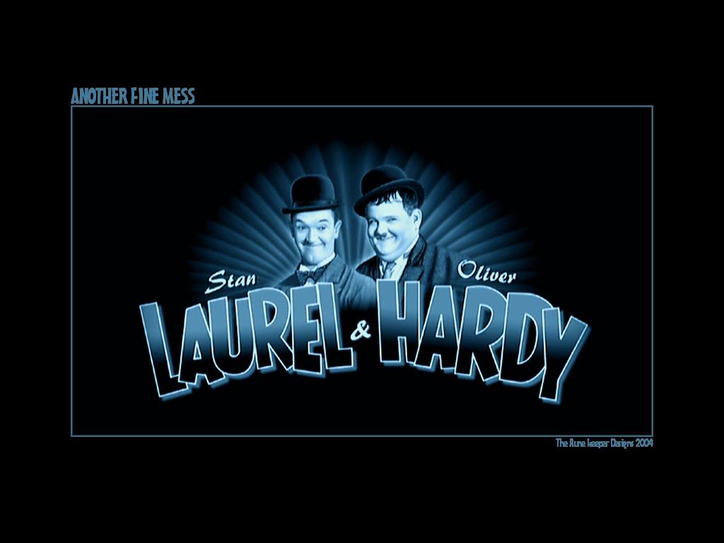 1024x768 Stan and Oliver and Hardy Wallpaper