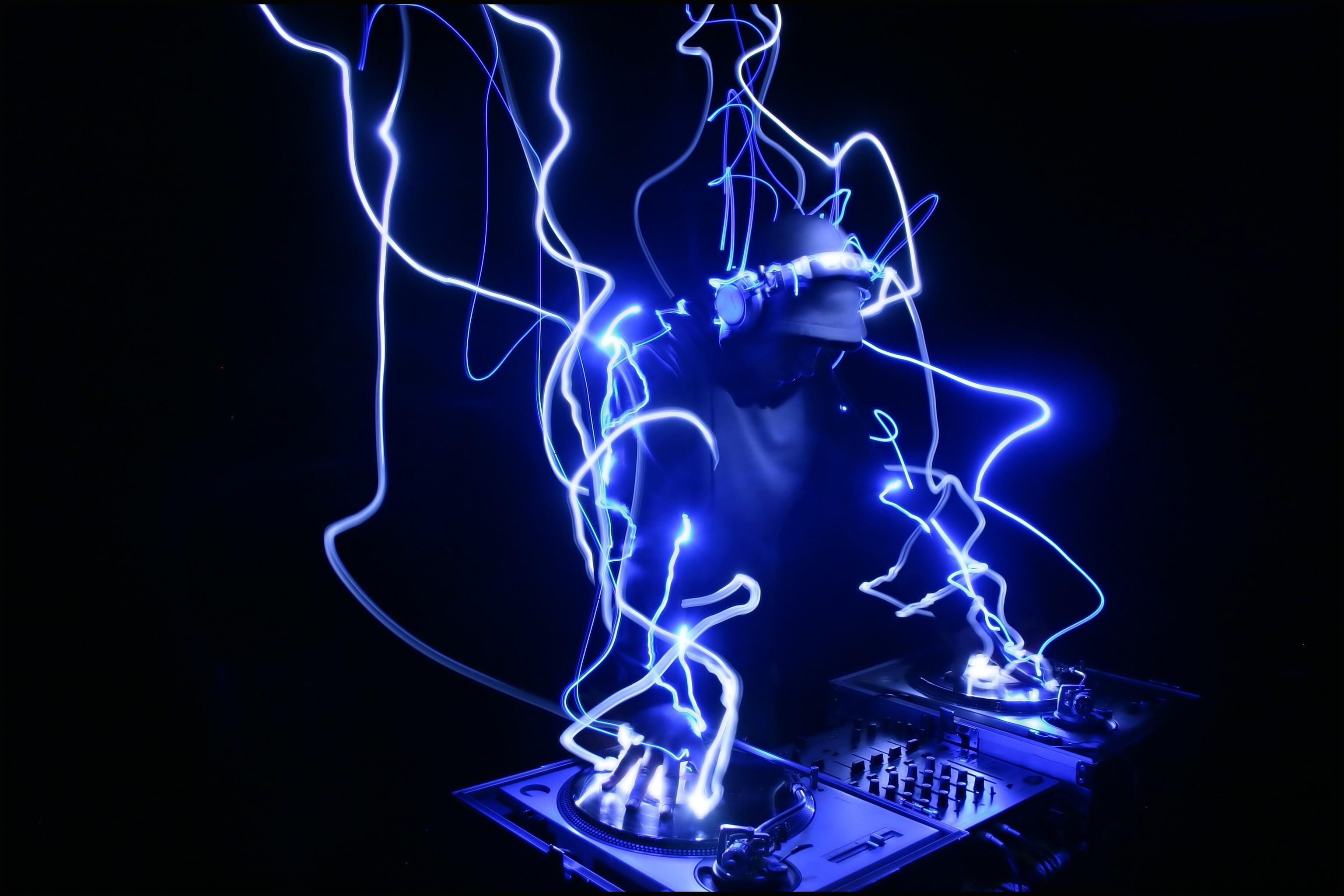 3072x2048 Cool Music light dj Wallpaper