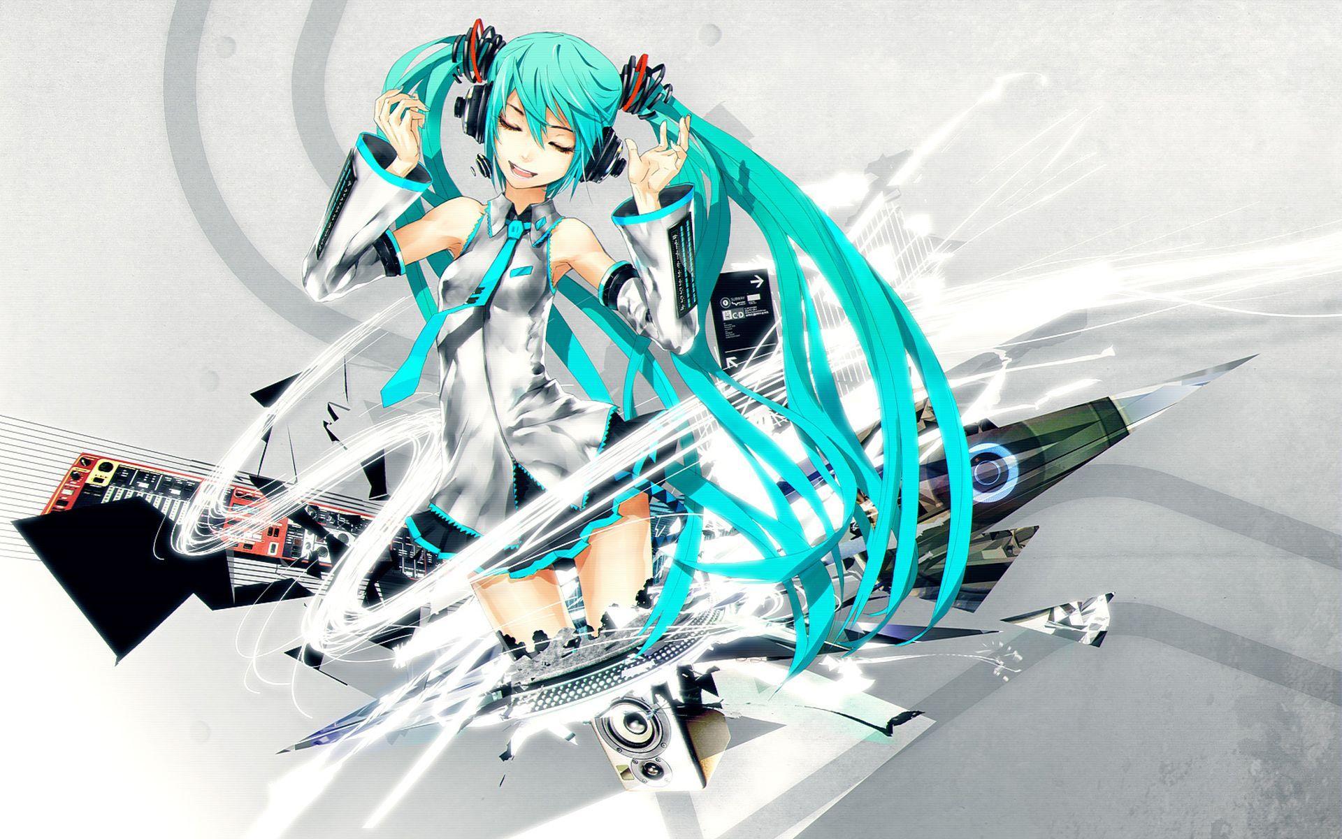 1920x1200 Anime DJ Wallpaper