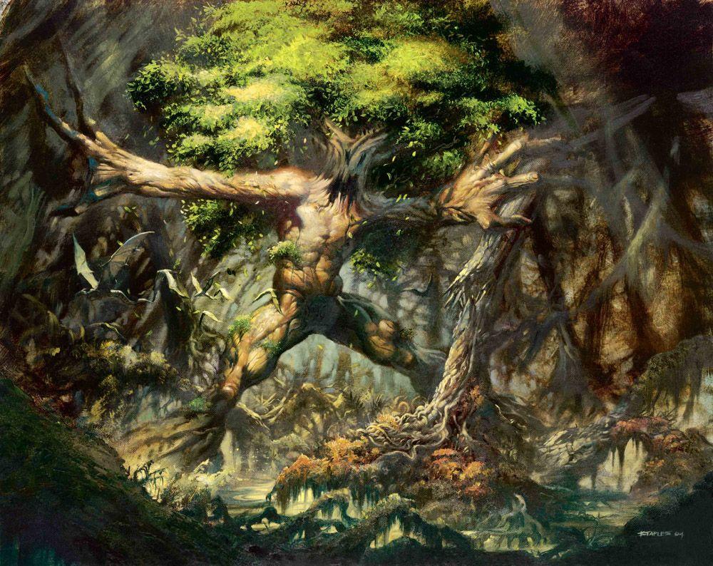 1000x794 Tree man «Fantasy art series «Fantasy «Anime wallpaper