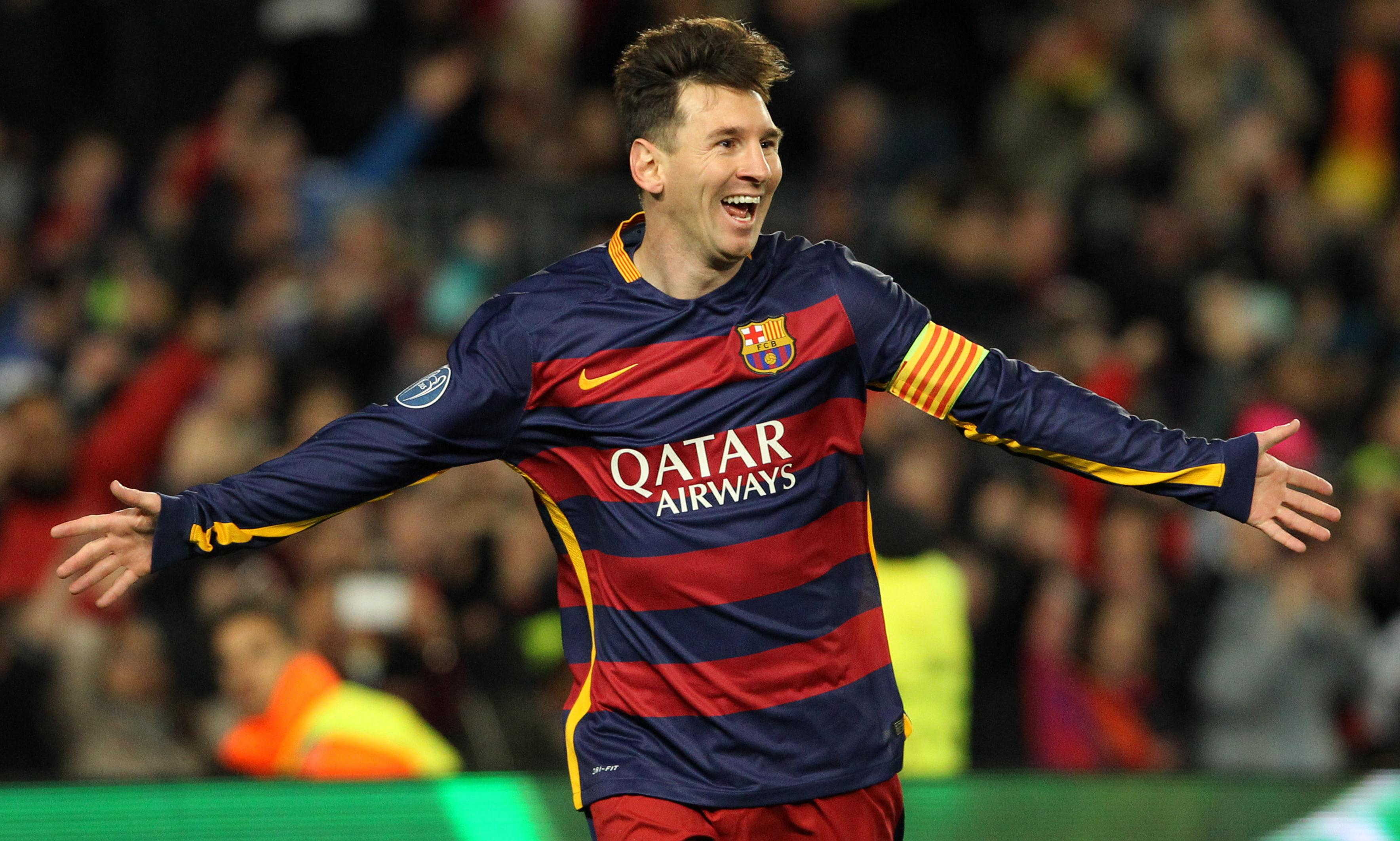 3536x2123 Wallpaper / s, black, Lionel Messi, men, airways, jerset, nike, celebration, Barcelona, 2K, red, qatar free download