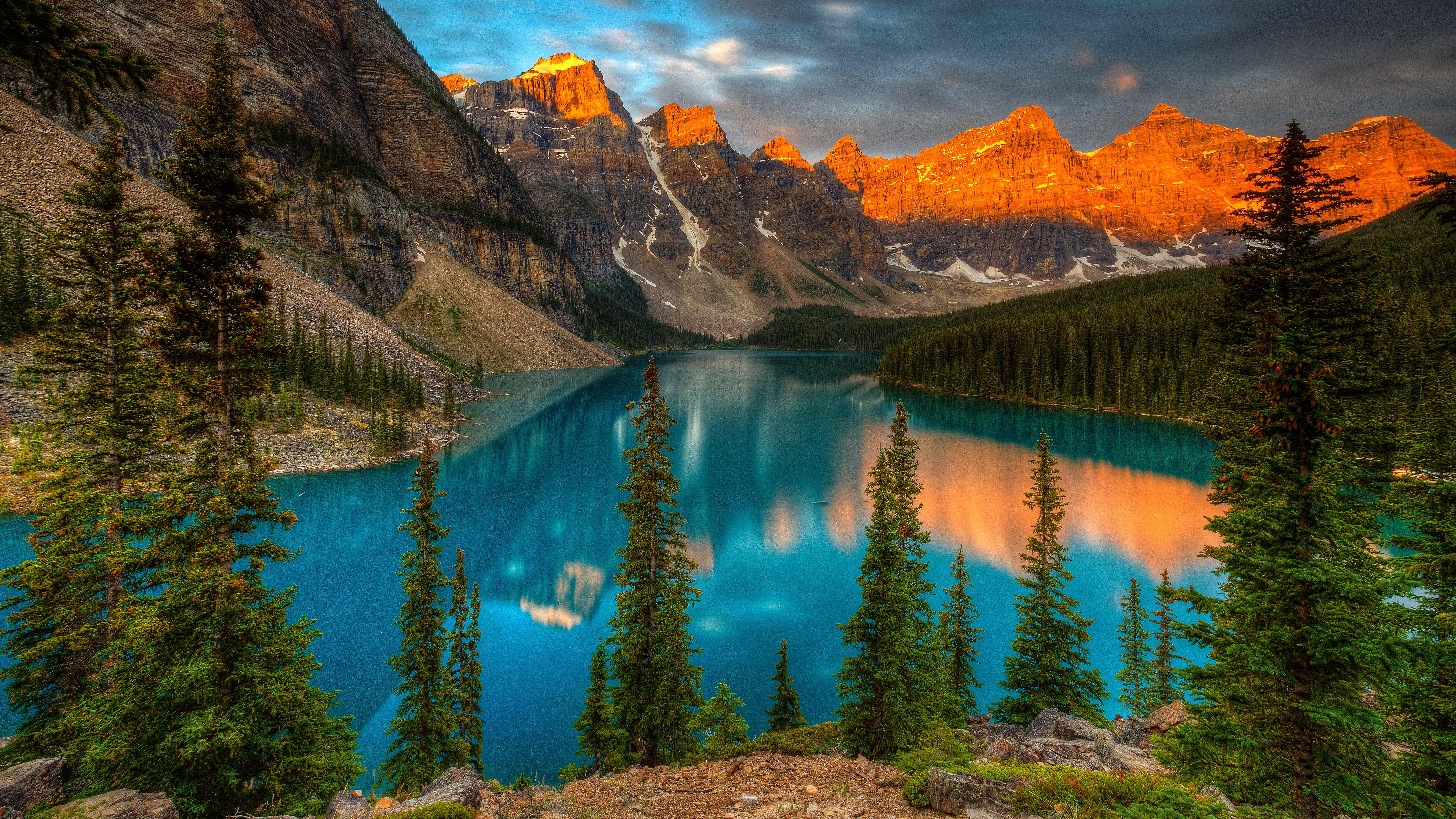 7680x4320 8k ultra HD mountain lake nature Gallery HD Wallpaper