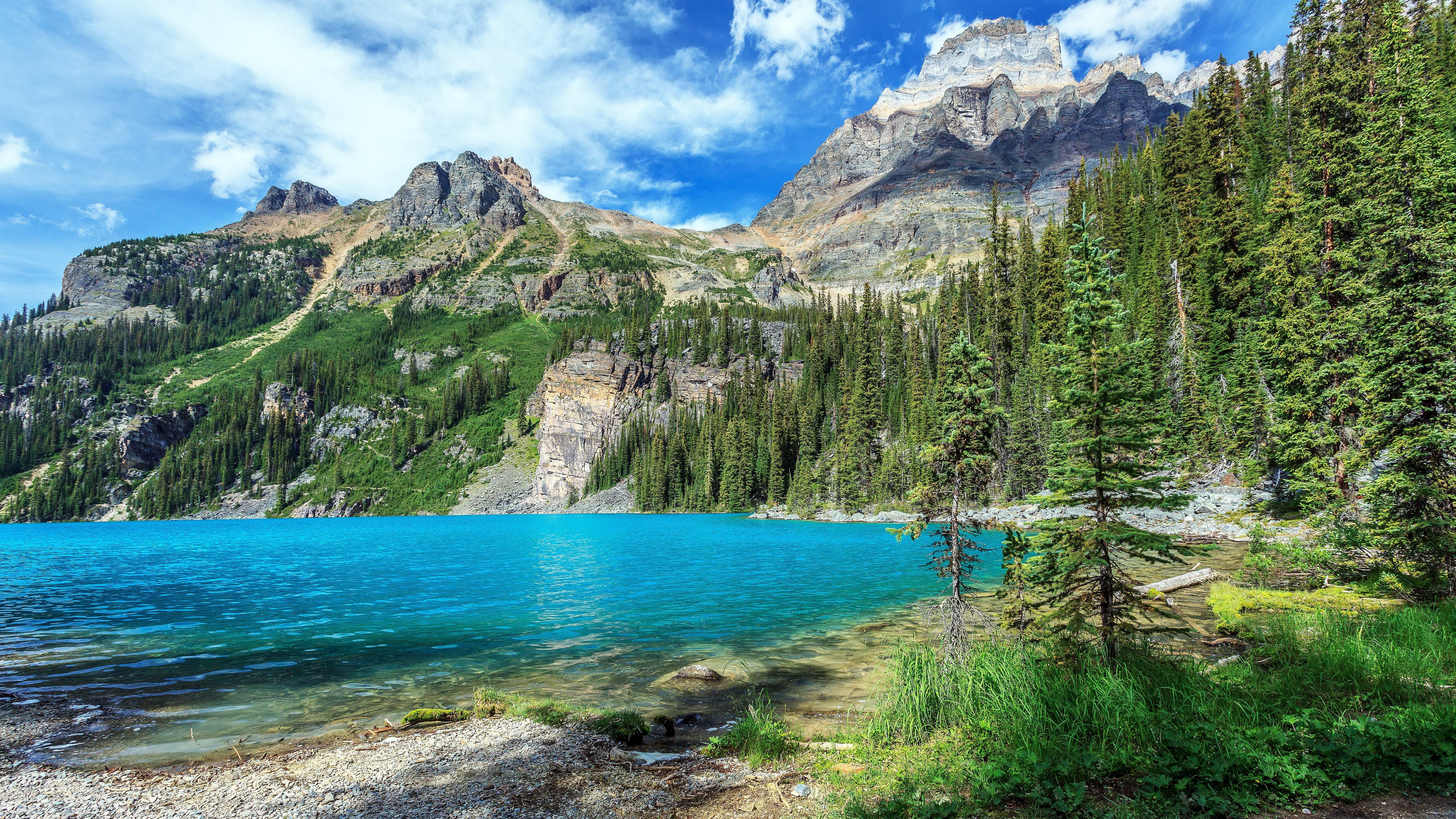 7680x4320 blue mountain lake ultra HD wallpaper 8k resolution 7680x4320 download Gallery HD Wallpaper
