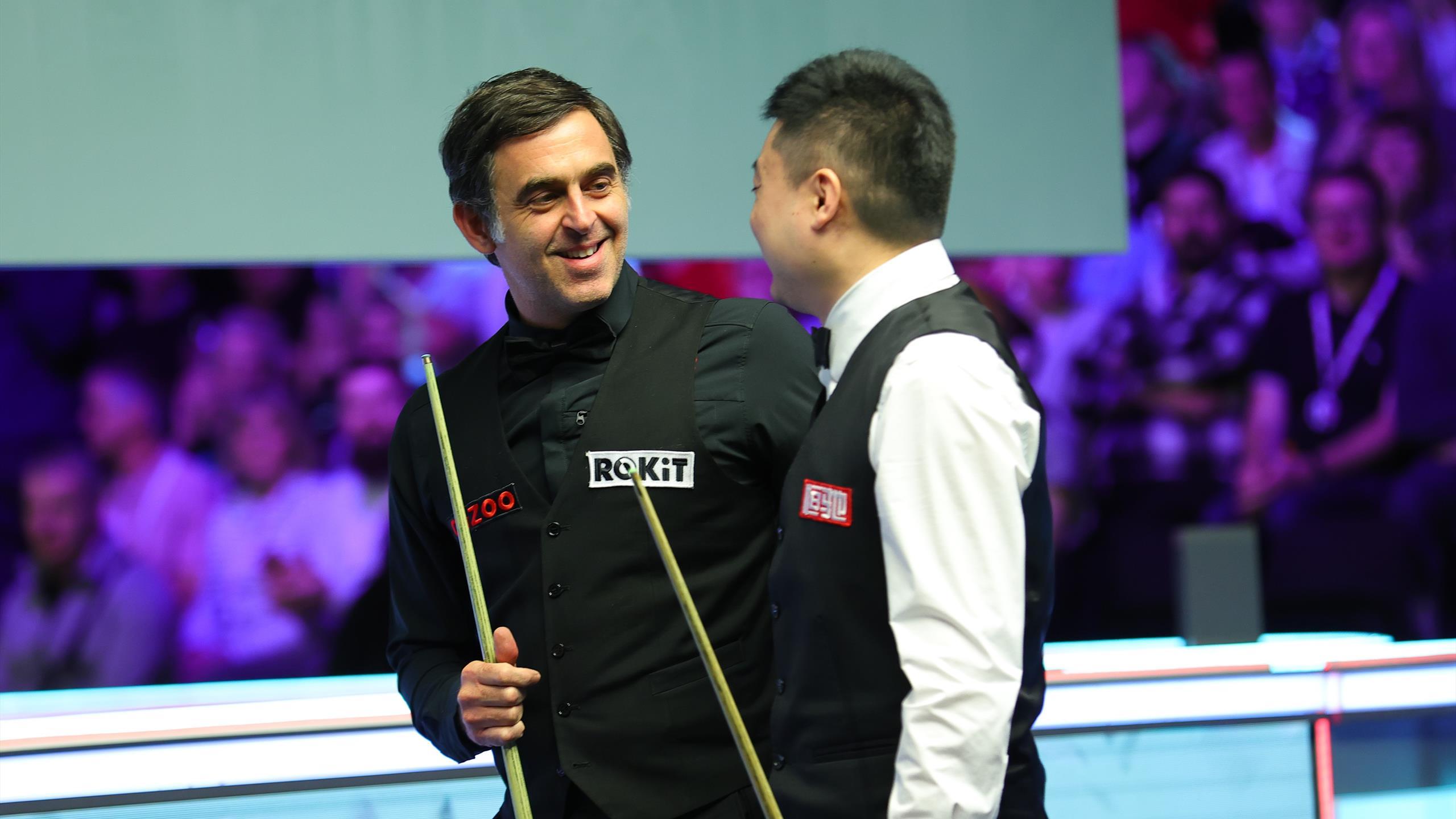 2560x1440 Ding Junhui Blitzes Ronnie O'Sullivan With Whitewash Victory To Reach UK Championship Semi Finals