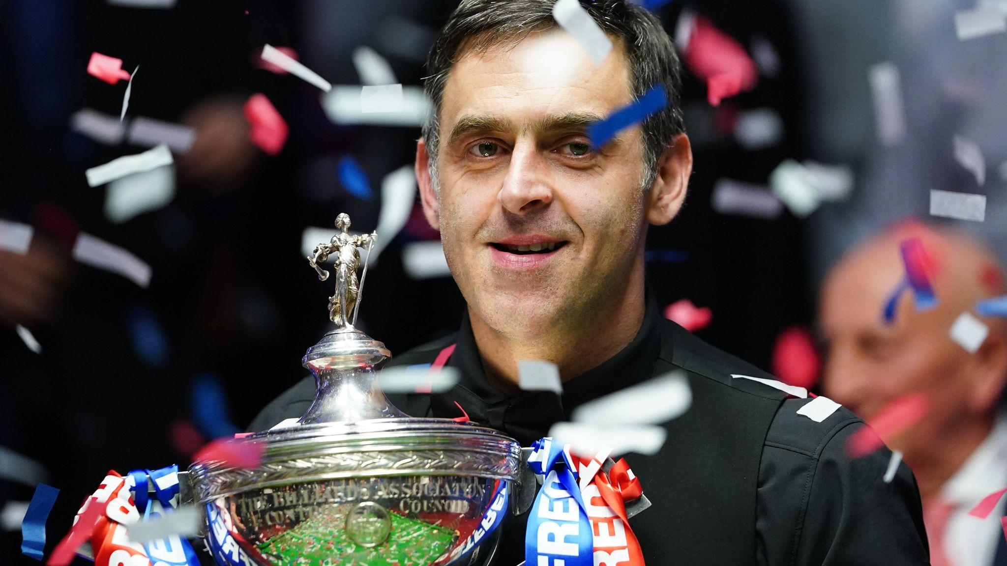 2048x1152 Ronnie O'Sullivan wins seventh World Snooker title and becomes oldest champion in history