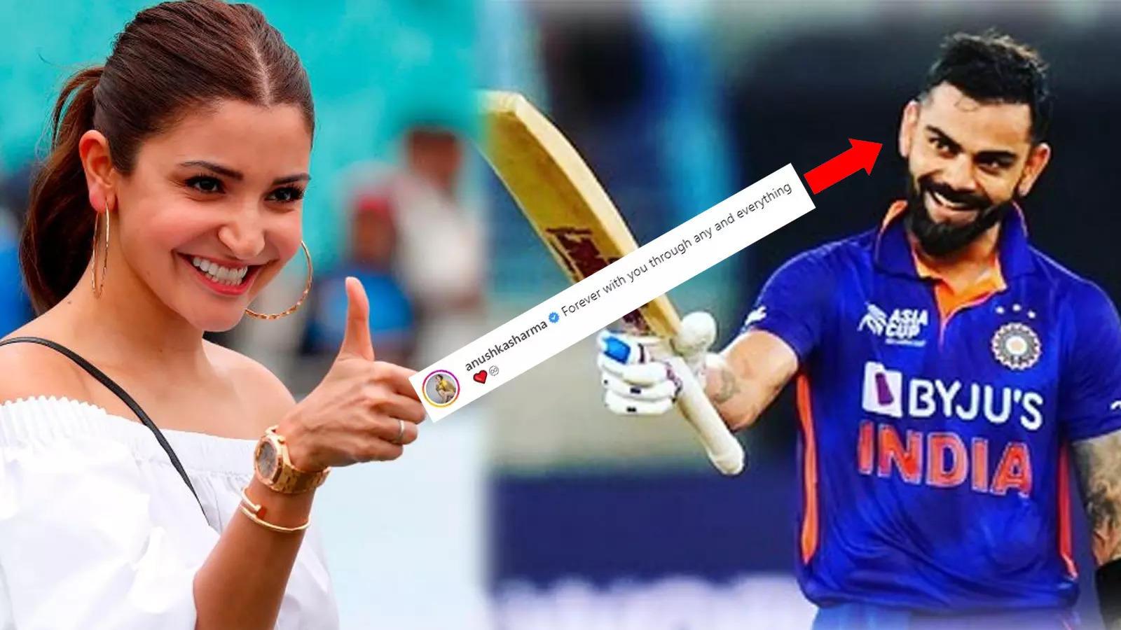 1600x900 Virat Kohli Dedicates His Much Awaited Century To Wife Anushka Sharma And Daughter Vamika; Actress Says 'Forever With You.'. Hindi Movie News Of India