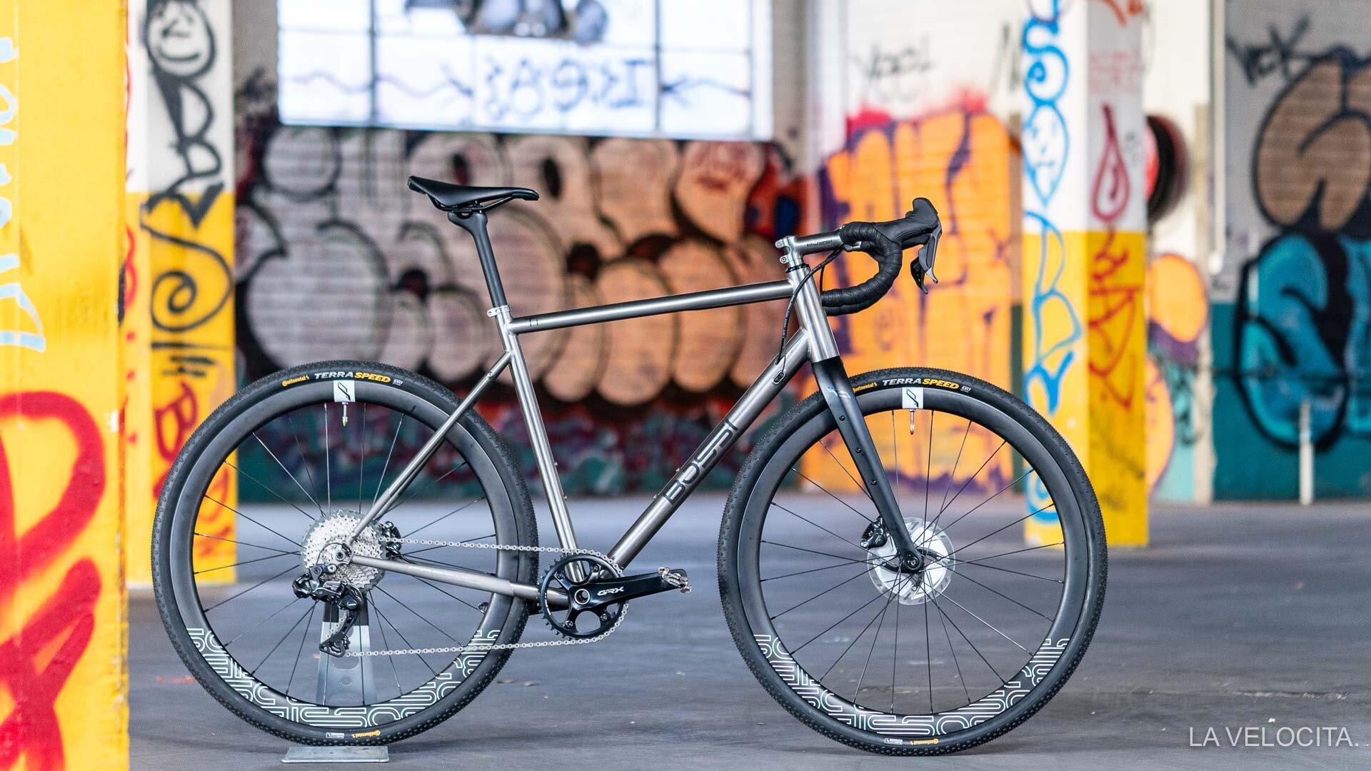 1920x1080 Bossi Grit Titanium gravel bike review VELOCITA