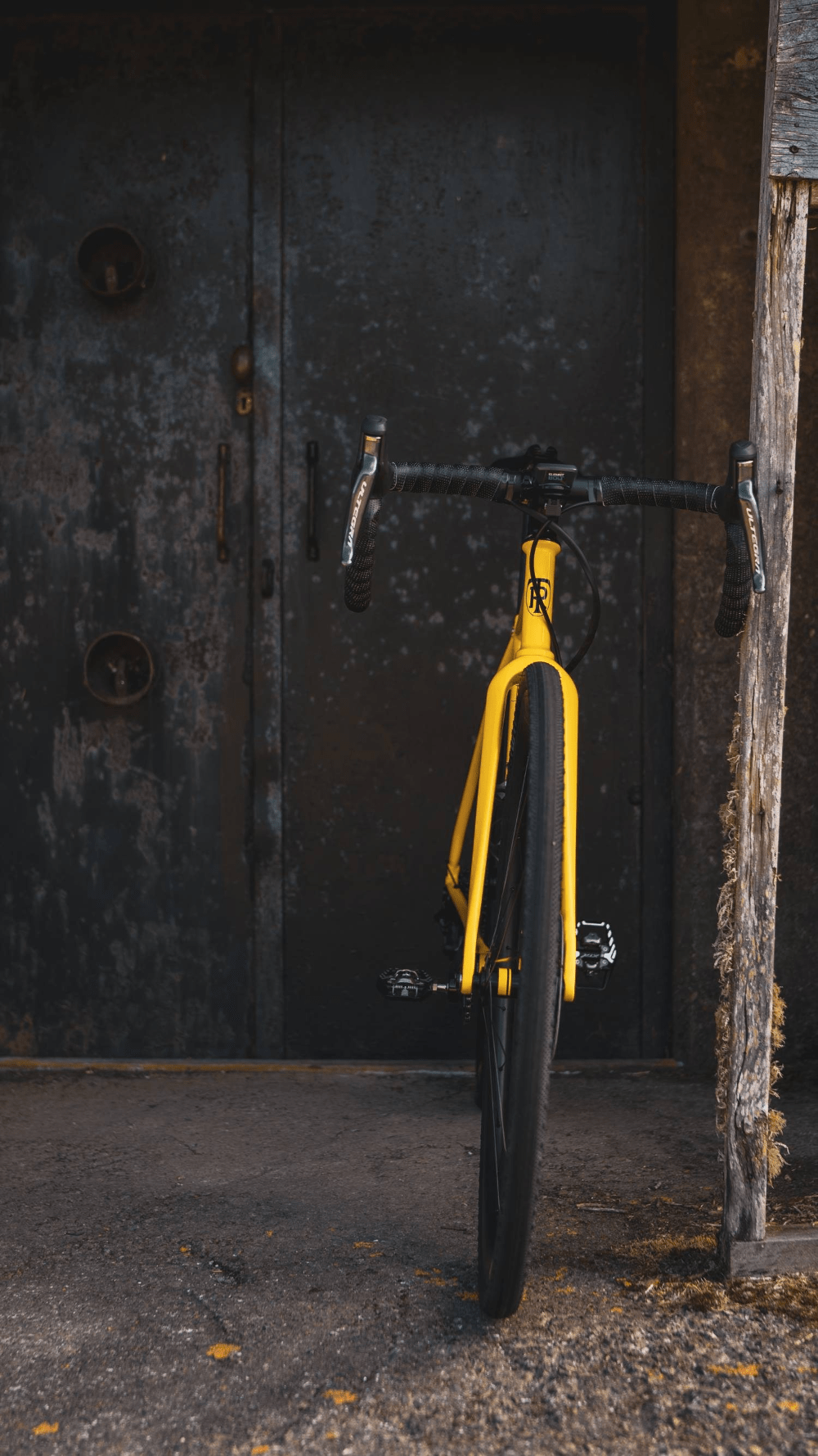1000x1779 More on that yellow Ritchey Gravel Bike. Road bike vintage, Gravel bike bicycles, Gravel bike
