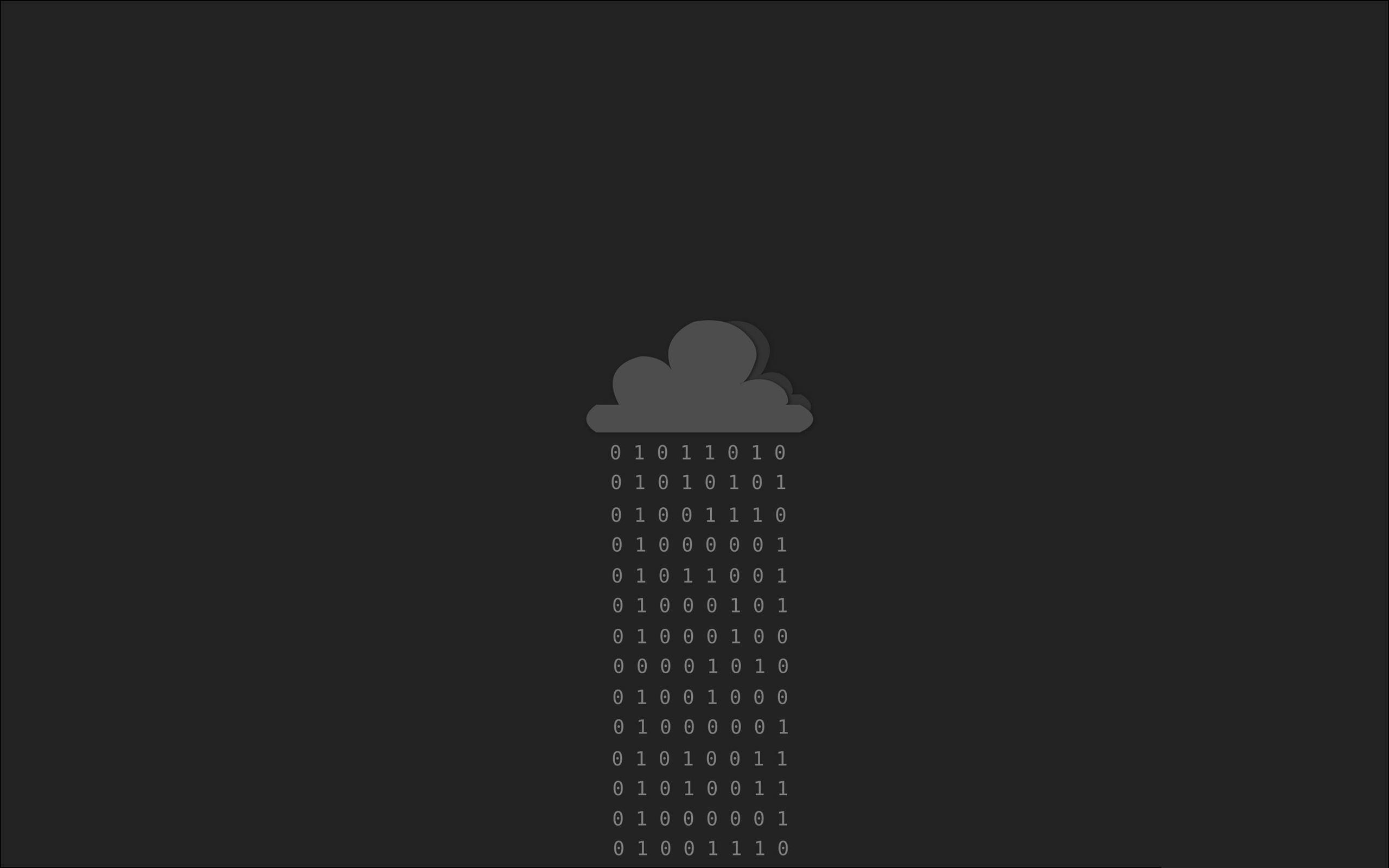 2560x1600 Code Rain Dark Mac Wallpaper Download