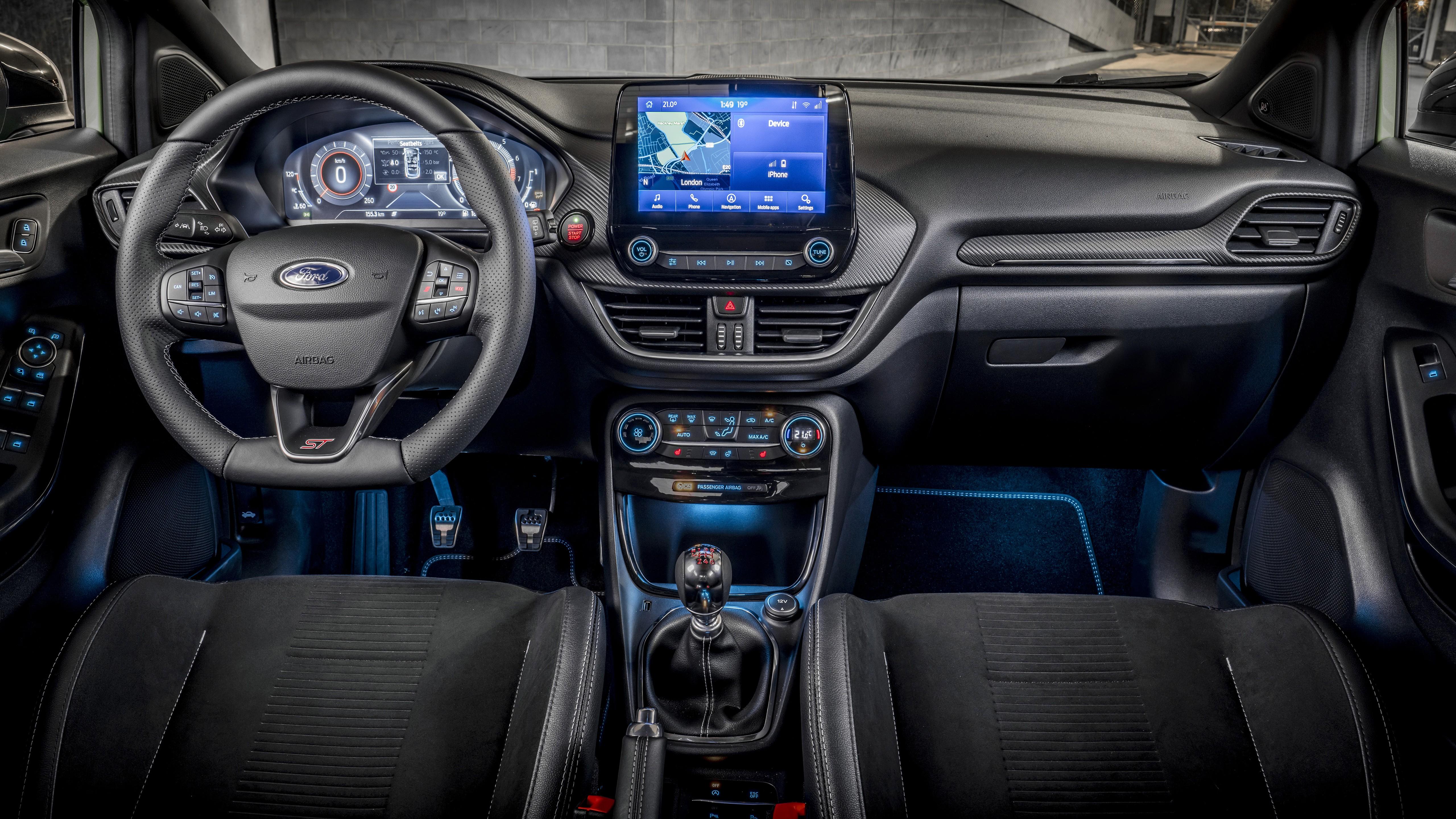 5120x2880 Ford Puma ST 2020 5K Interior Wallpaper Car Wallpaper