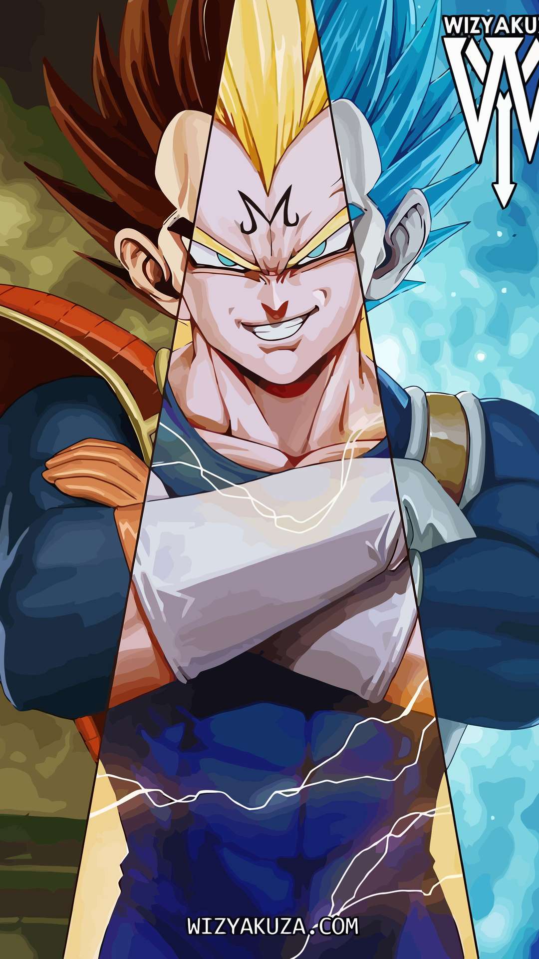 1080x1920 Vegeta Wallpaper for iPhone and Android
