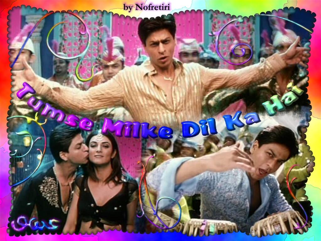 1024x768 SRK Wallpaper: Main Hoon Na. Karin E