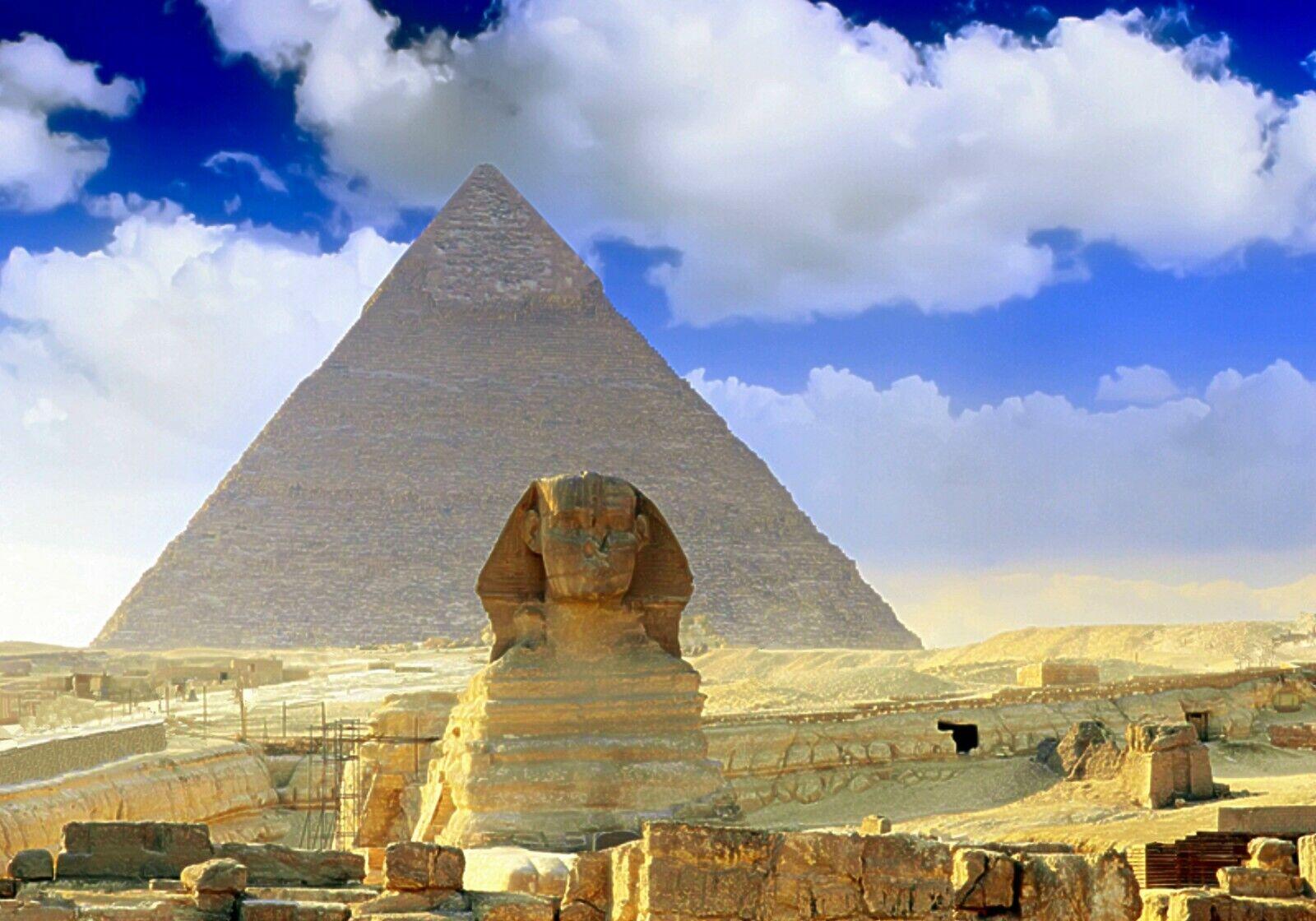 1600x1120 MAGNET World Travel Great Pyramid and Sphinx Egypt