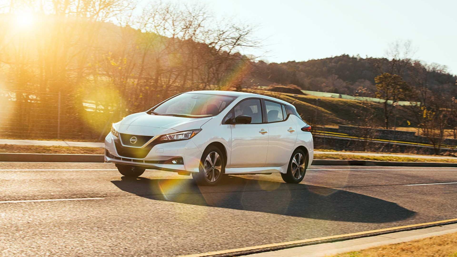 1920x1080 Nissan Leaf preview: More safety features, bigger touchscreen for EV compact car