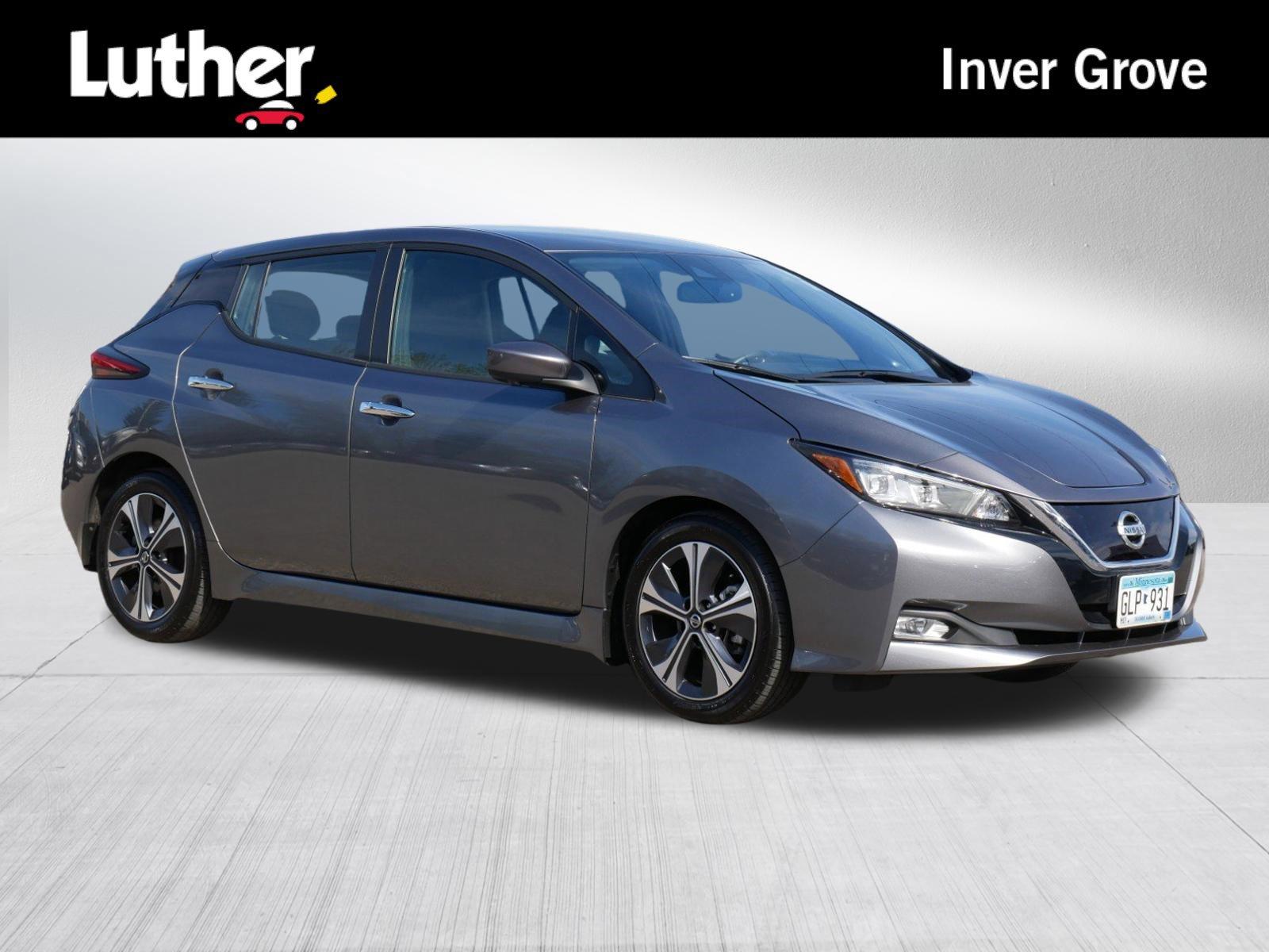 1600x1200 Pre Owned 2021 Nissan LEAF SV Hatchback In Inver Grove Heights #PL25889. Luther Kia In Inver Grove