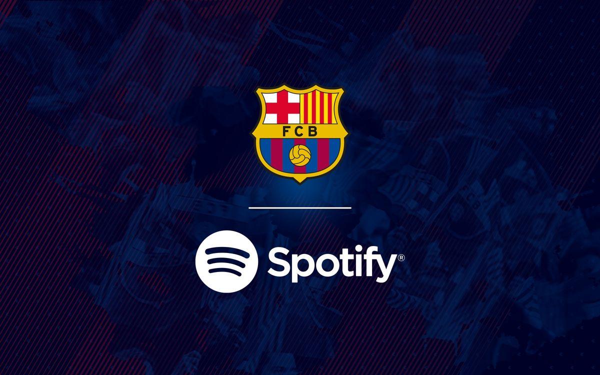 1200x750 FC Barcelona partnership agreement with Spotify ratified