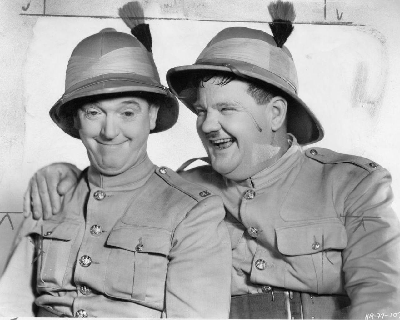 1280x1024 Laurel and Hardy are long gone, but their allure lives on for their fans and the actors who played them