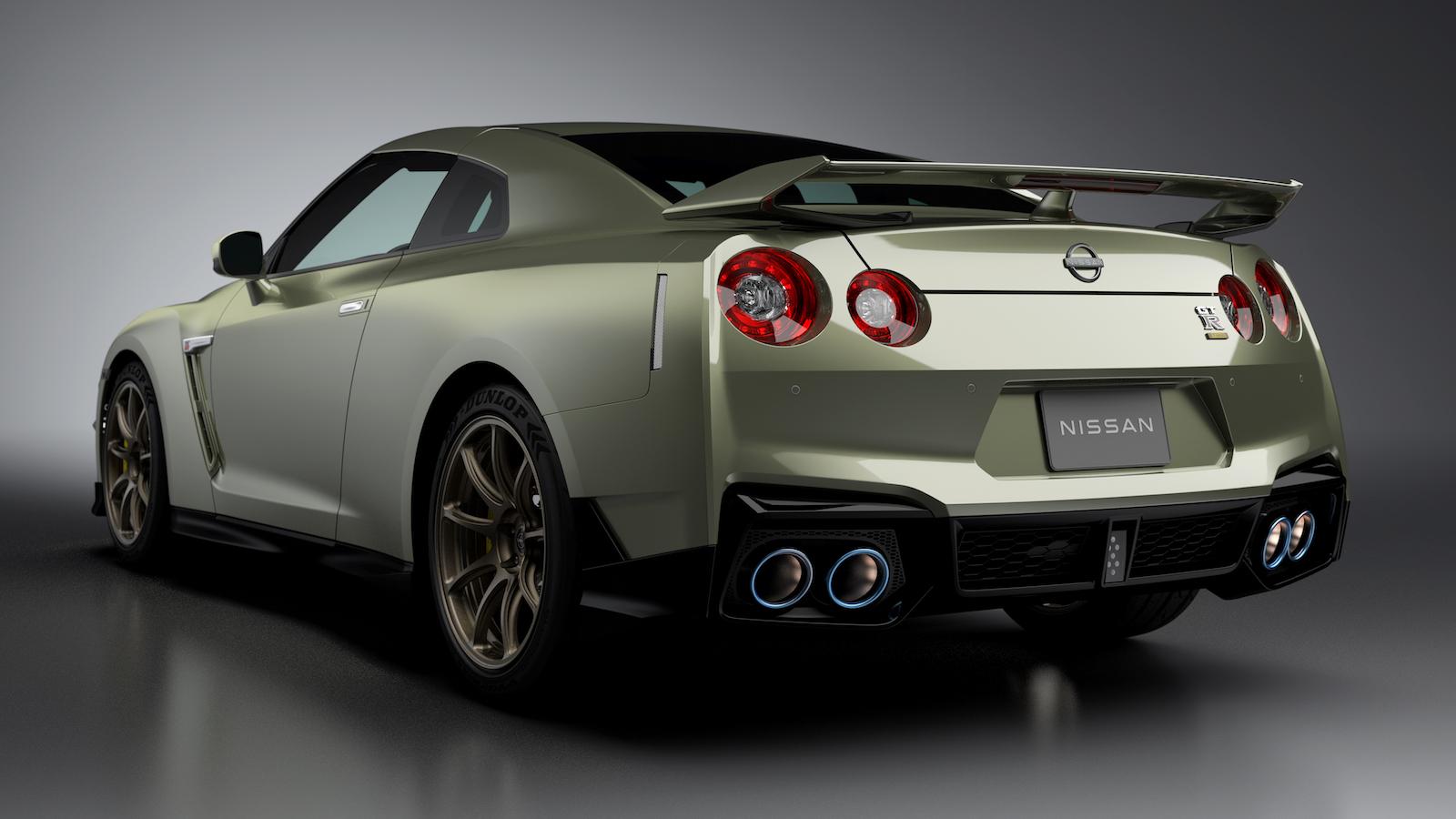 1600x900 Nissan GT R Gets Retro R34 Inspired Face And Color Palette. Japanese Nostalgic Car