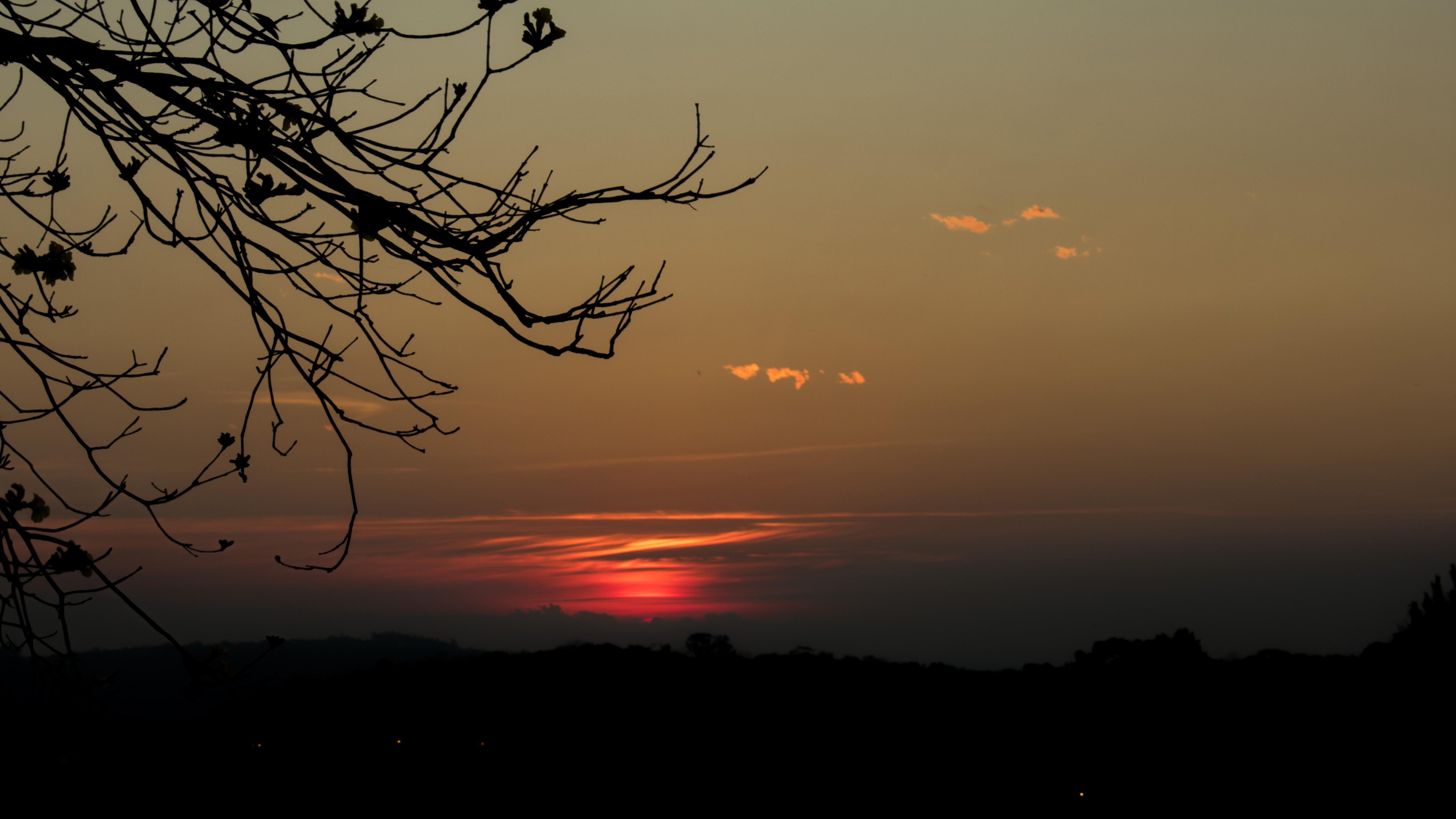 5120x2880 Sunset in Brazil 4K wallpaper