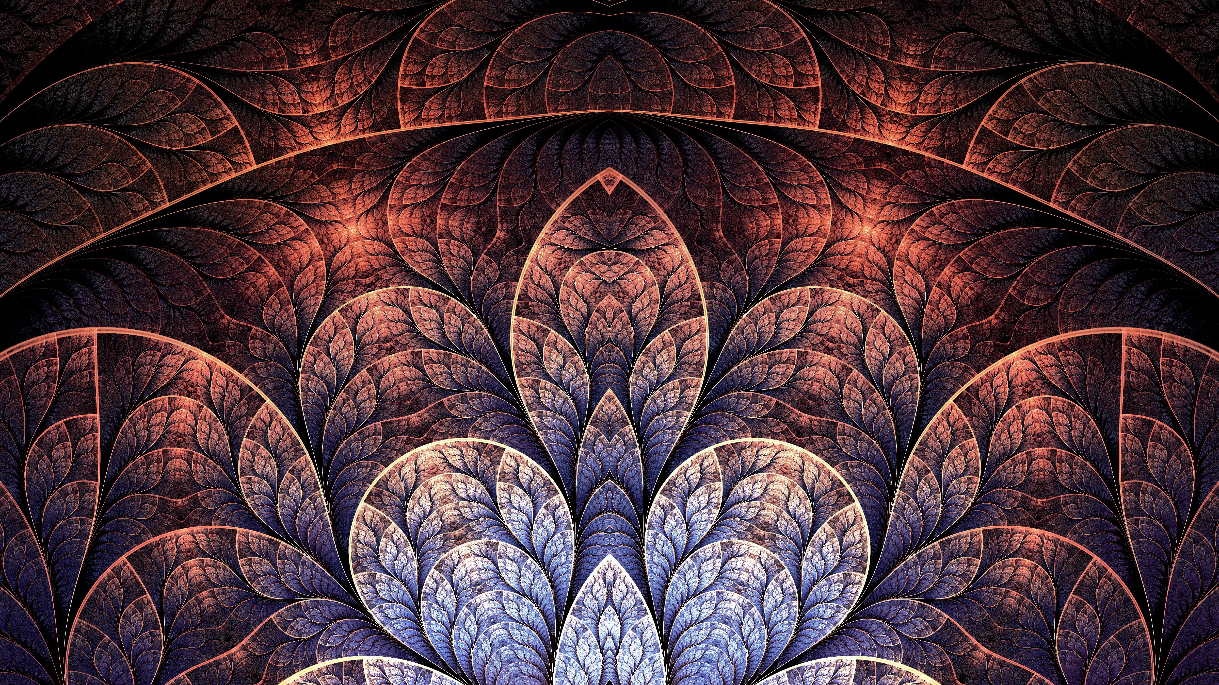 4800x2700 Fractal 4k Ultra HD Wallpaper