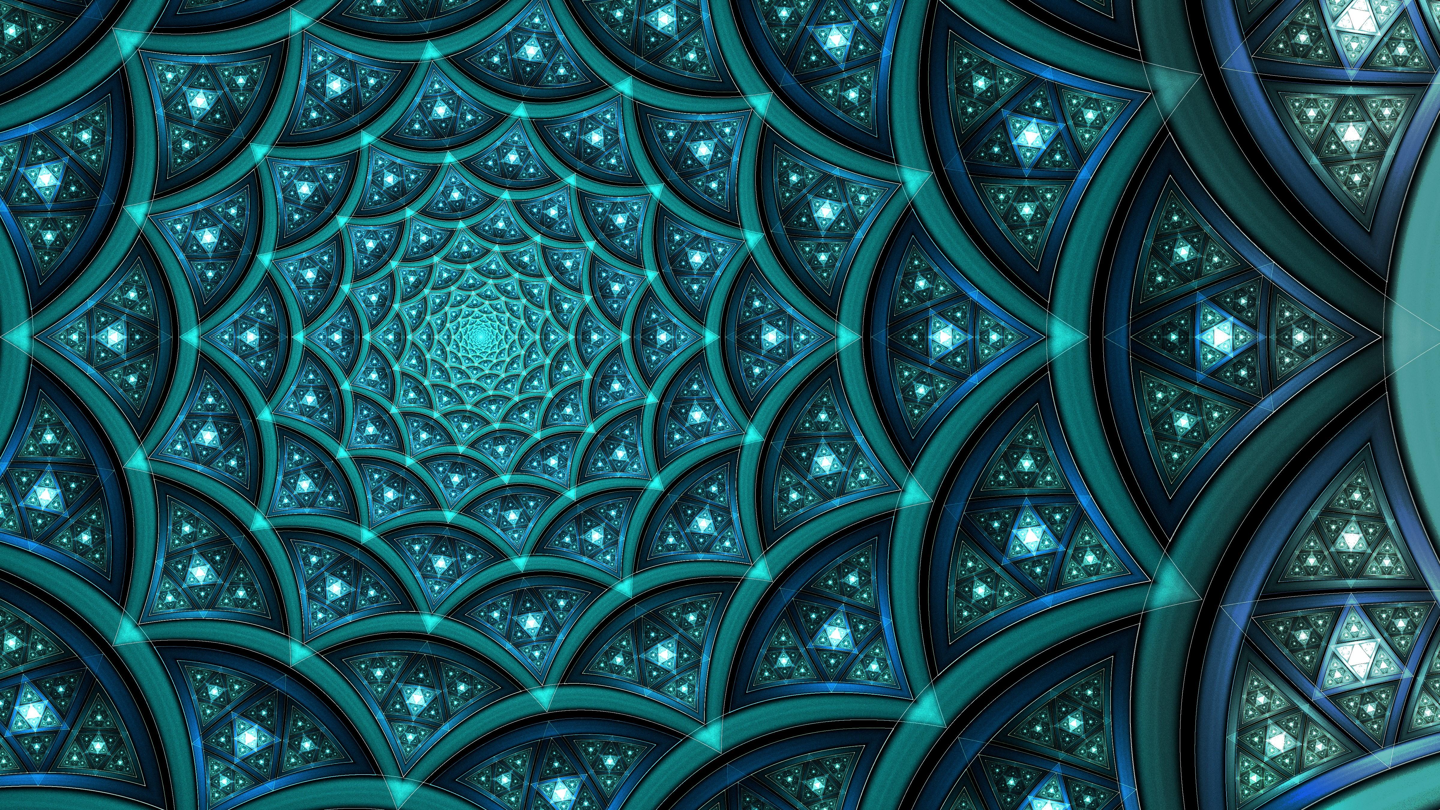 4800x2700 4K Fractal Wallpaper and Background Image