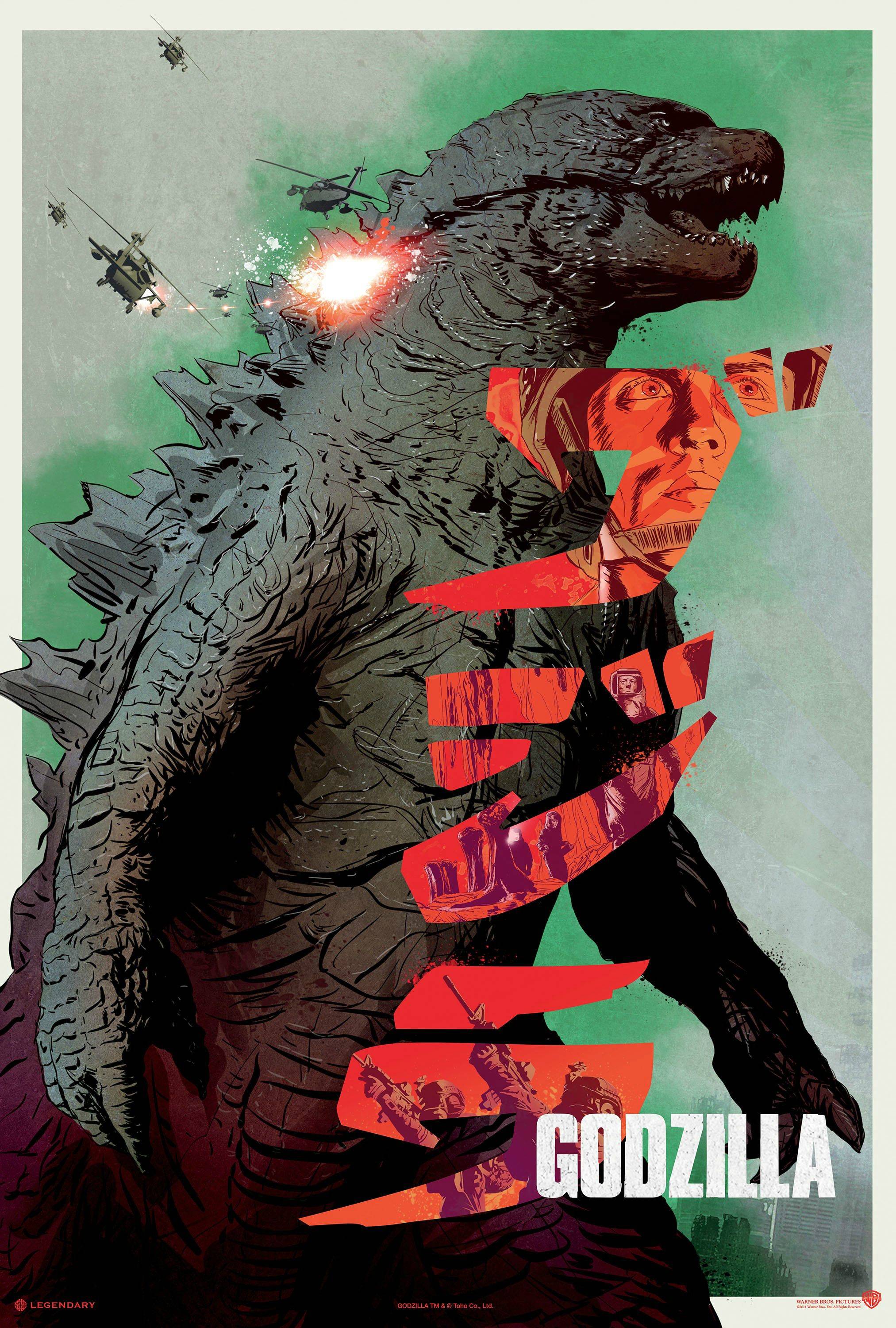 2025x3000 Godzilla Phone Wallpaper