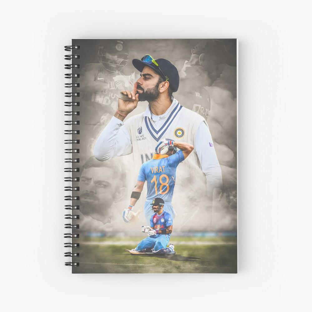 1000x1000 Ascending” Virat Kohli Wallpaper Hardcover Journal