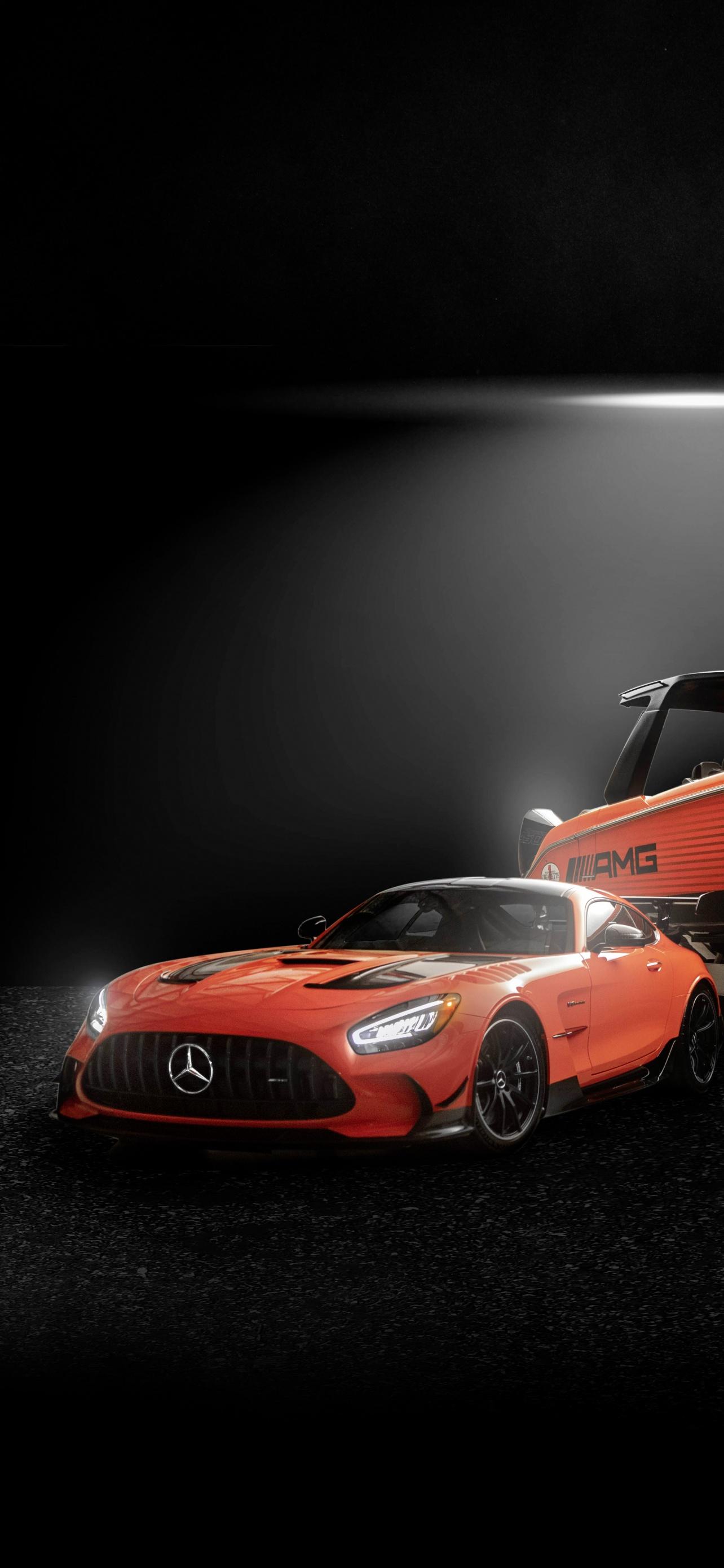 1284x2778 Mercedes AMG GT Black Series Wallpaper