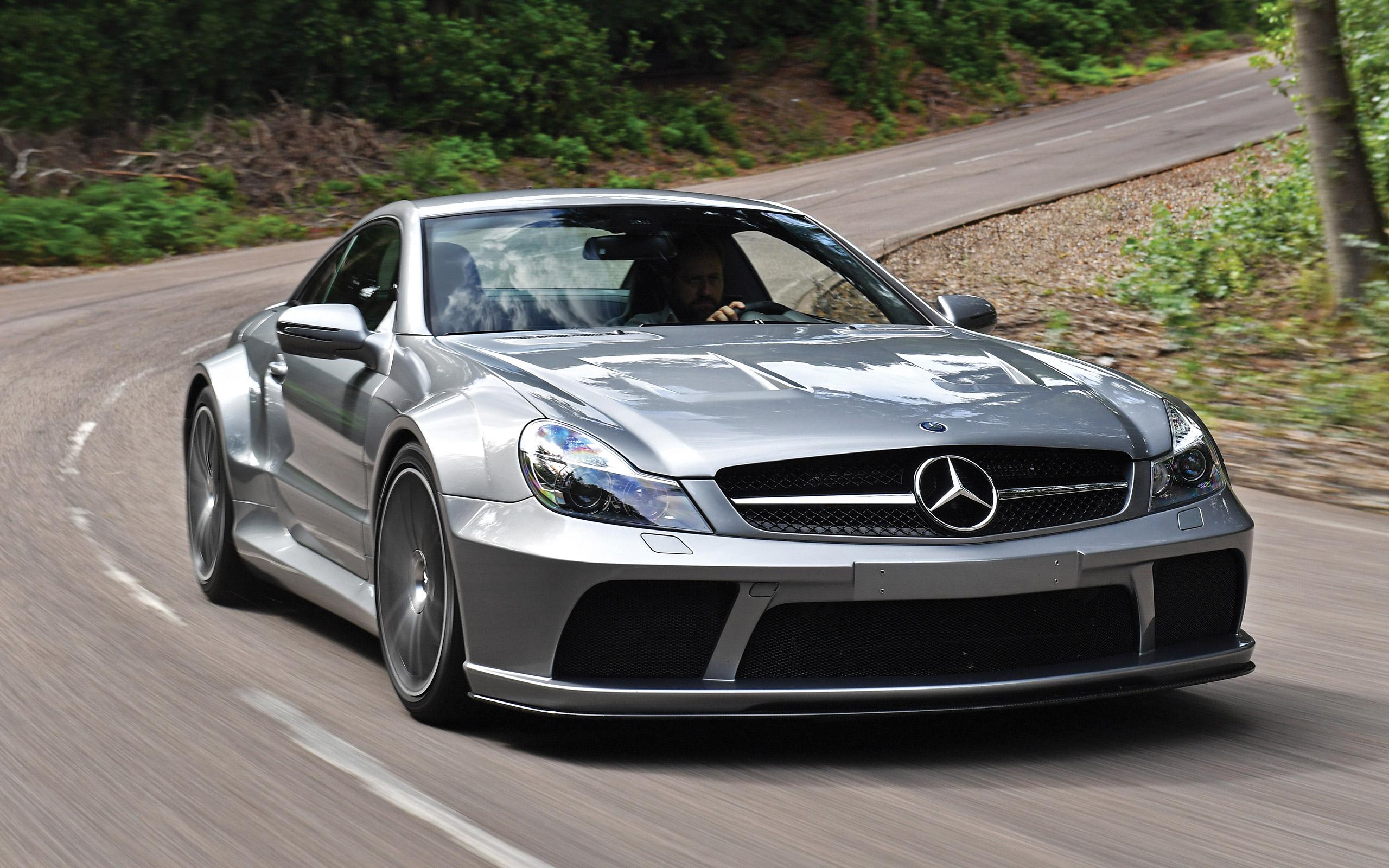 2560x1600 Mercedes Benz SL 65 AMG Black Wallpaper