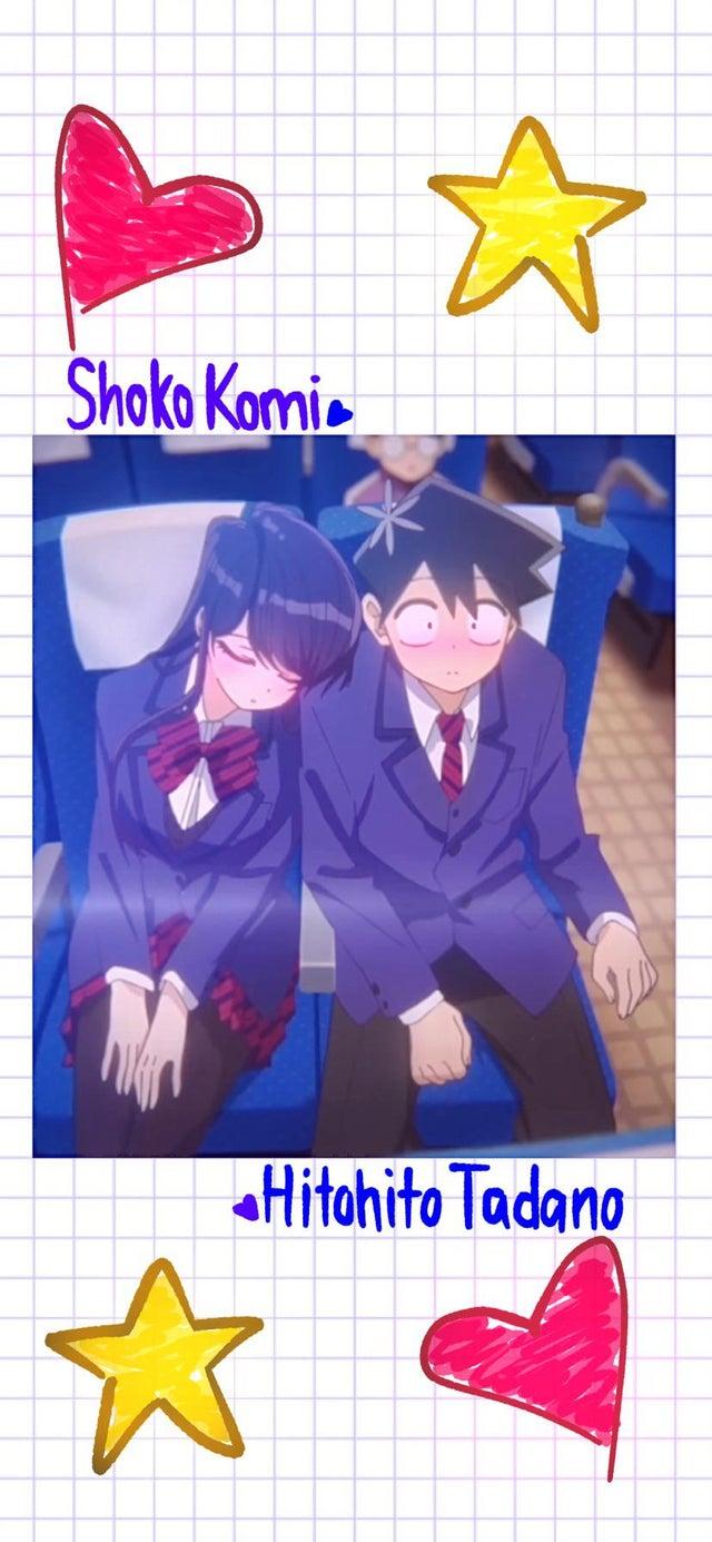 640x1385 Komi Can't Communicate Wallpaper That I