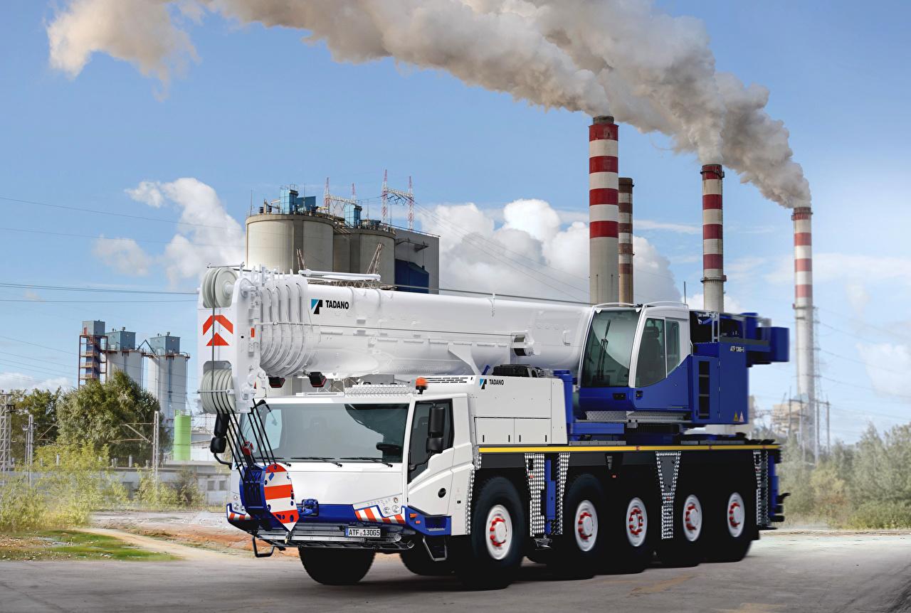 1280x862 Wallpaper Mobile Crane 2016 17 Tadano ATF 130G 5 EM 4 Factory Smoke