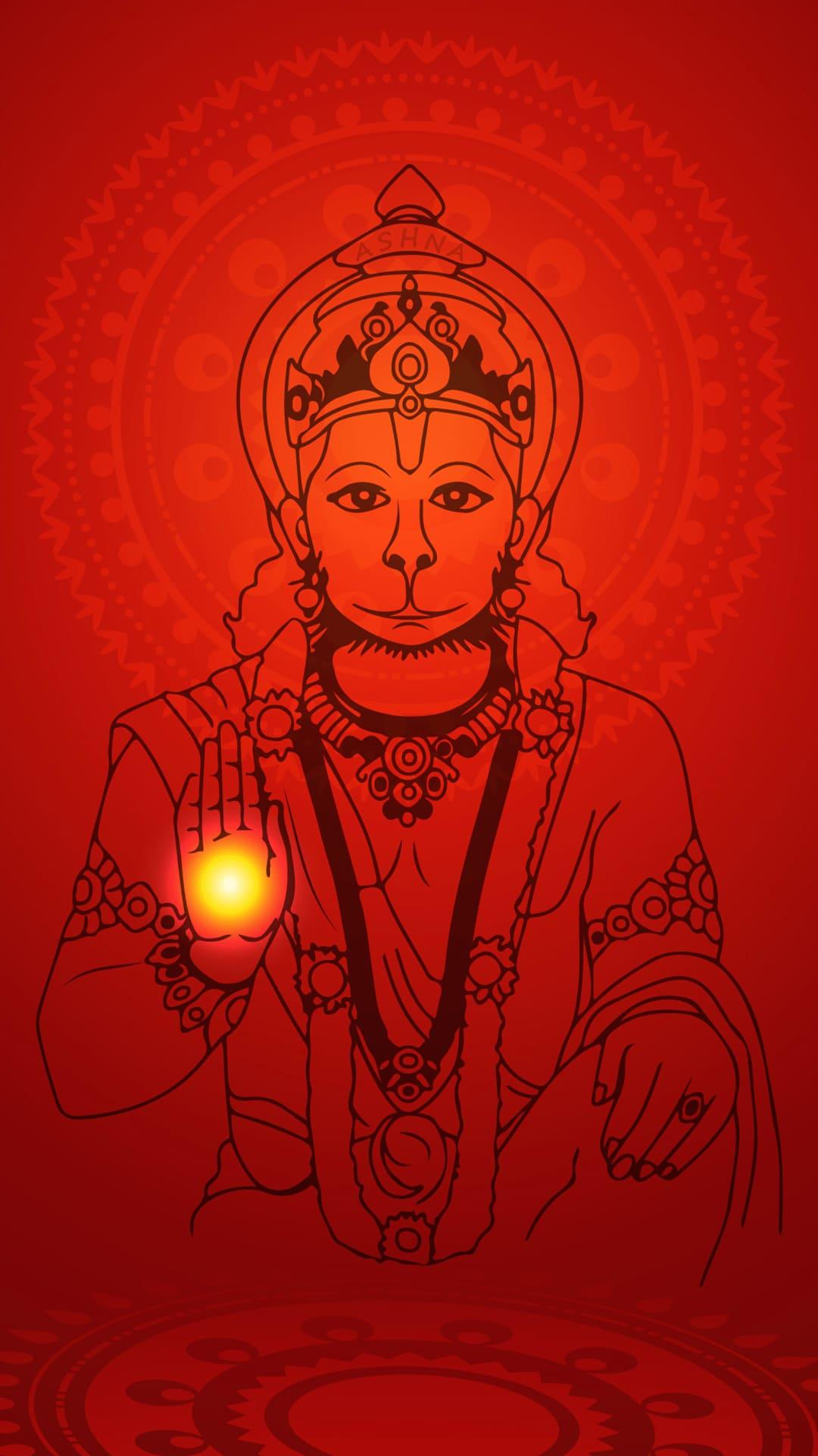 1080x1920 Hanuman Mobile Wallpaper HD
