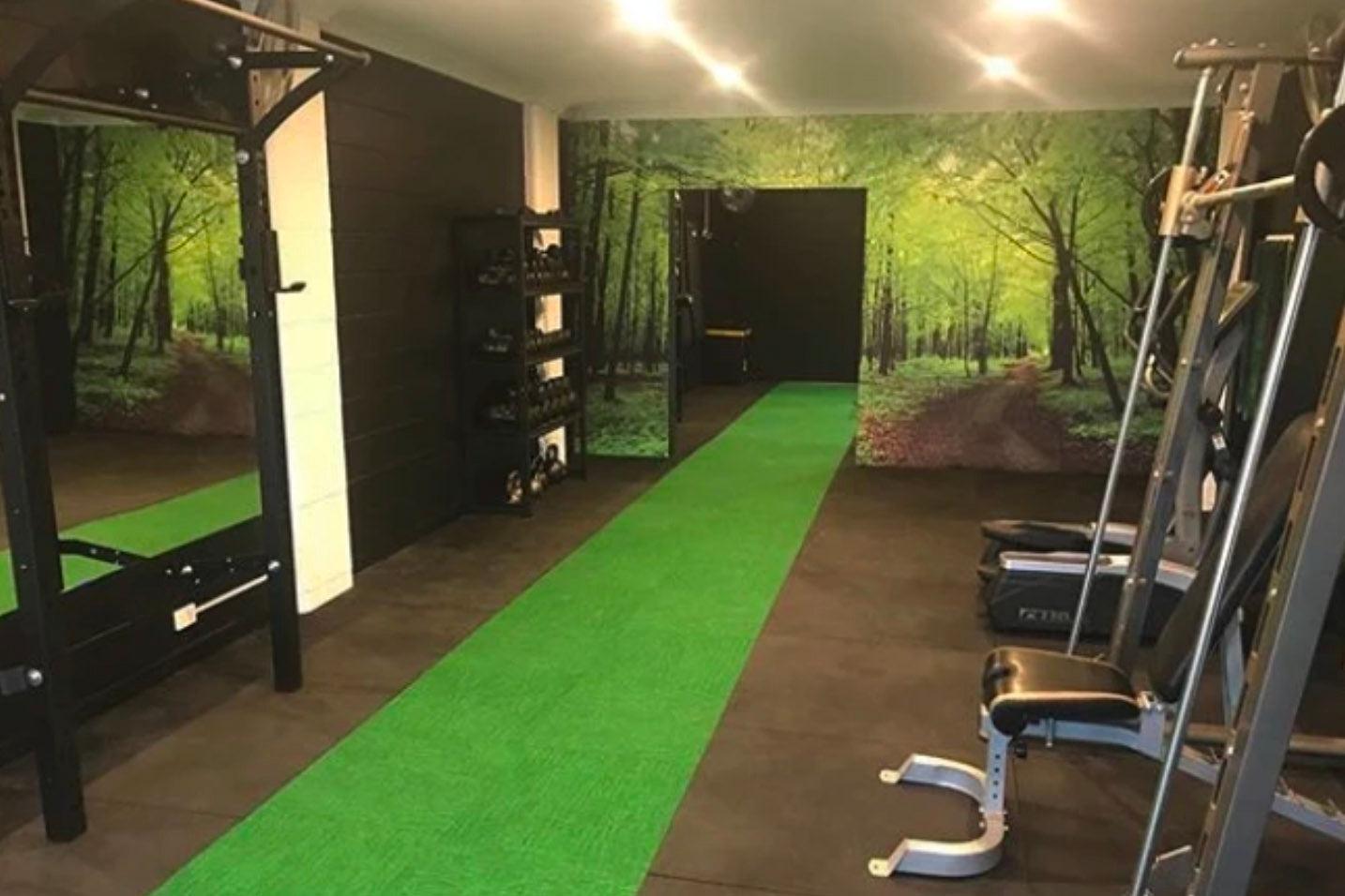 1434x956 Just Do It? Gym Wallpaper Interior Design Tips