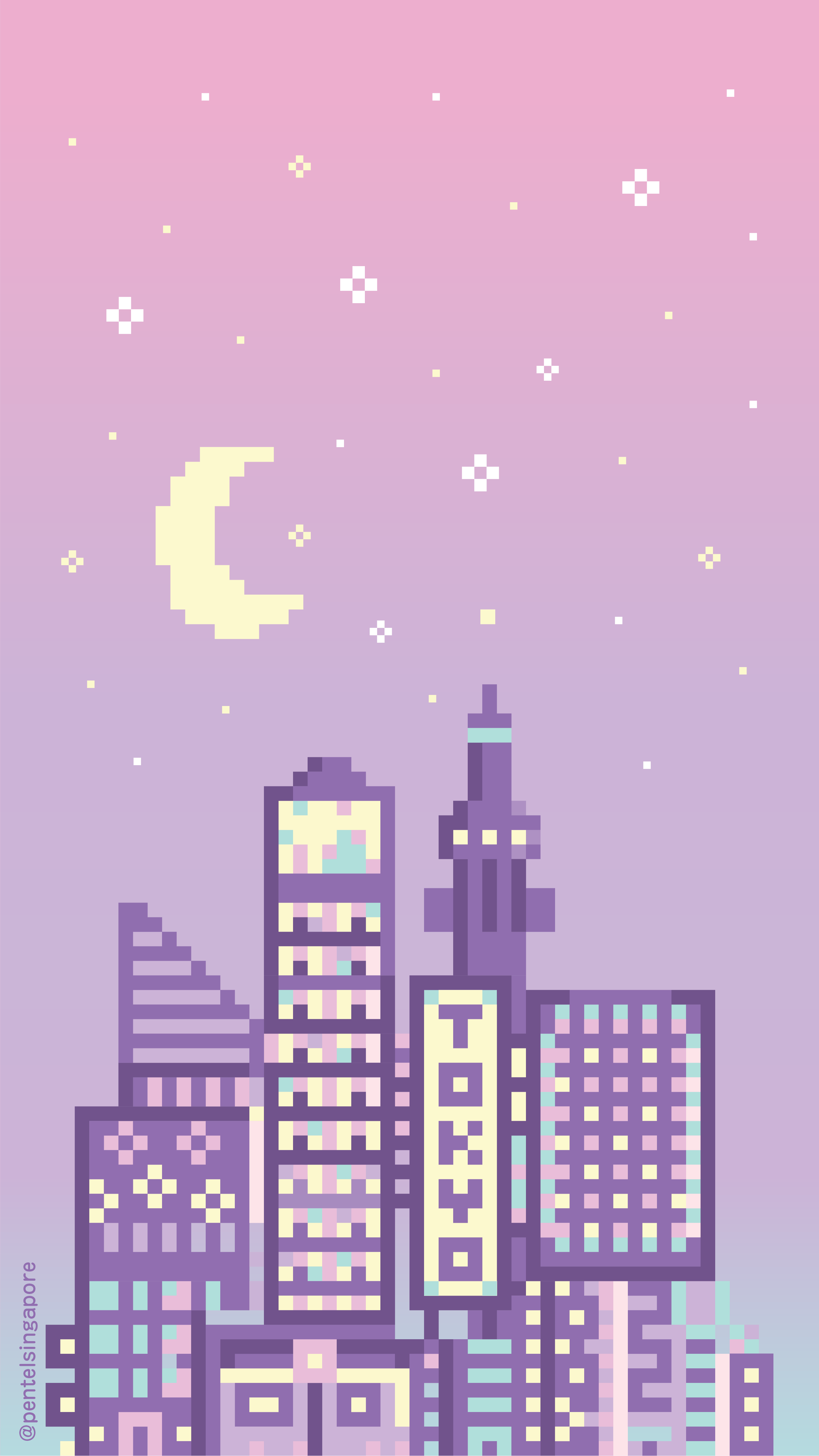 Purple Pixel Art Wallpapers - Top Free Purple Pixel Art Backgrounds ...