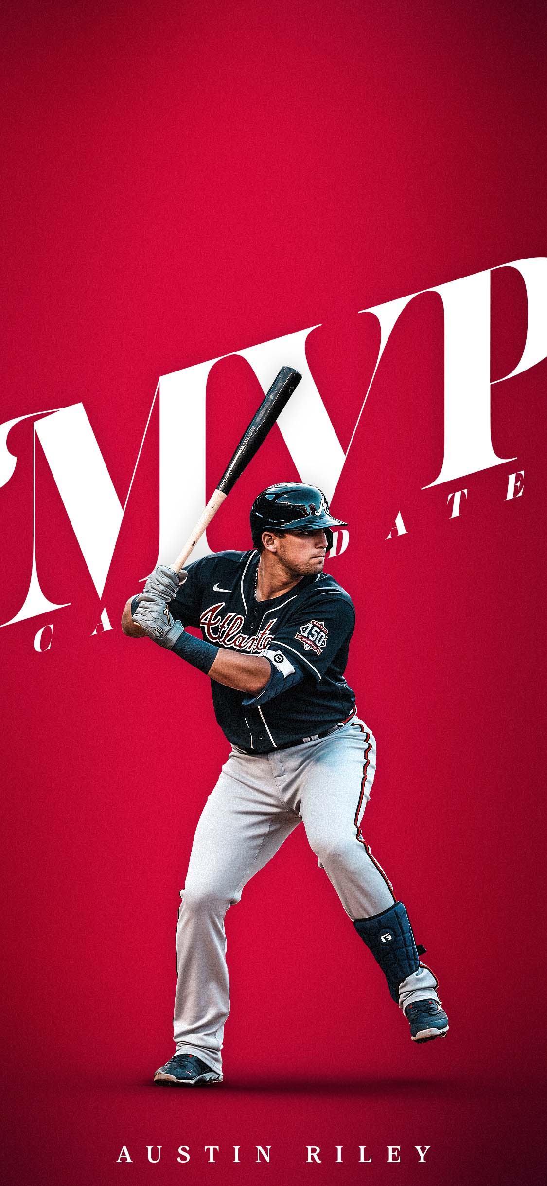 1125x2436 Atlanta Braves #WallpaperWednesday reminder that is a MVP candidate ⤵️