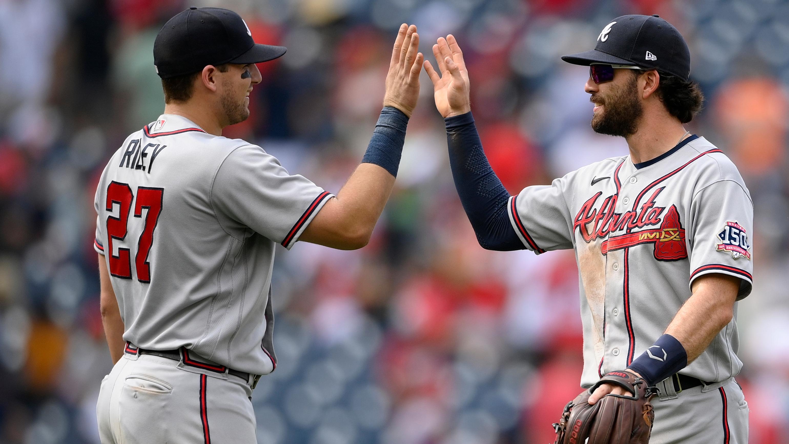 3079x1732 On this loaded Braves infield, Austin Riley blossoms