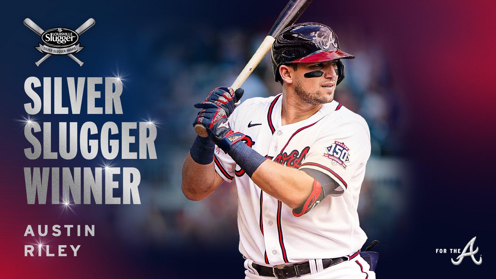 1920x1080 Atlanta Braves the first time in his career, has won the #SilverSluggerAward!