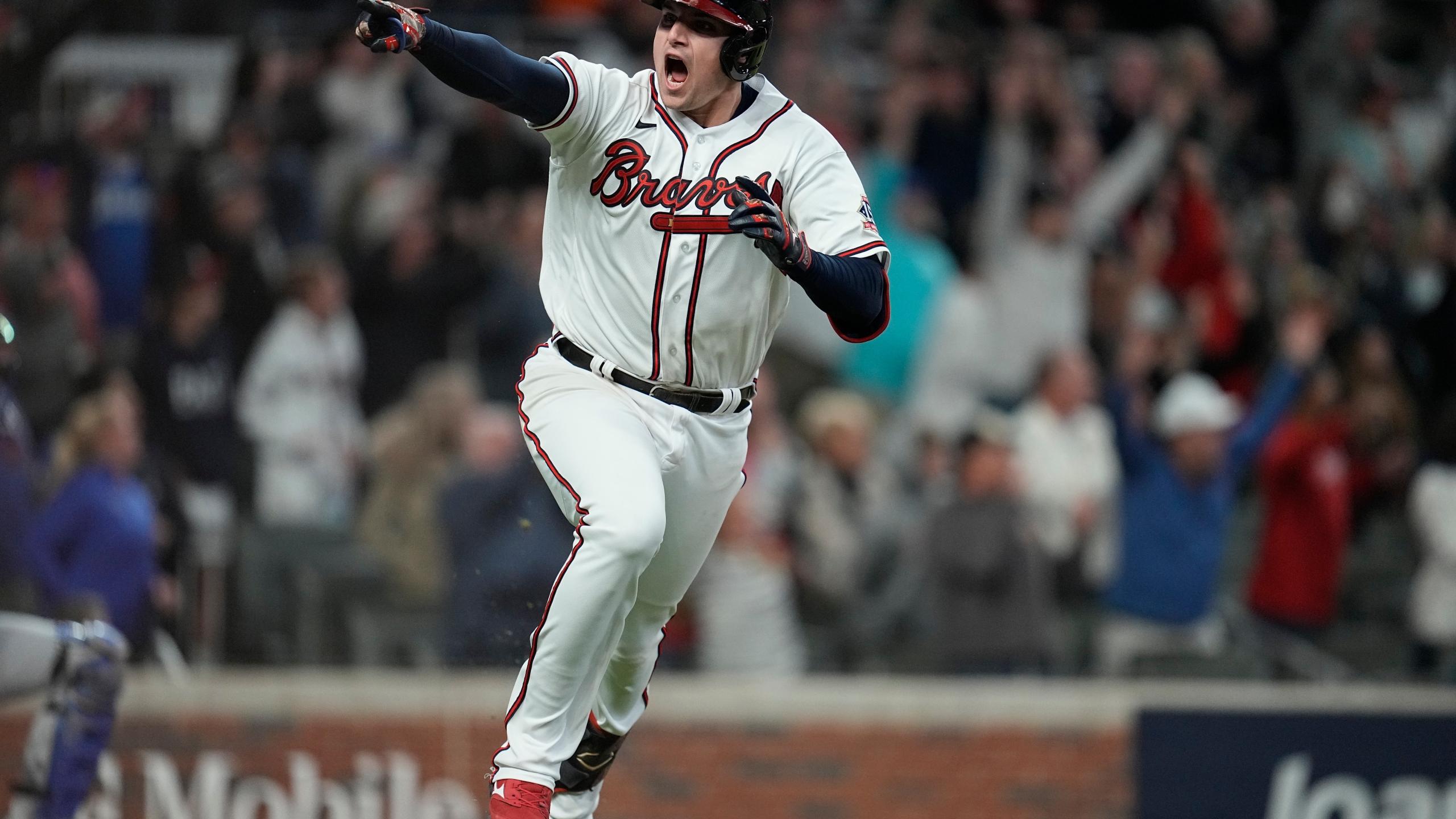 2560x1440 Riley's Game Winning Single In 9th Lifts Braves Past Dodgers