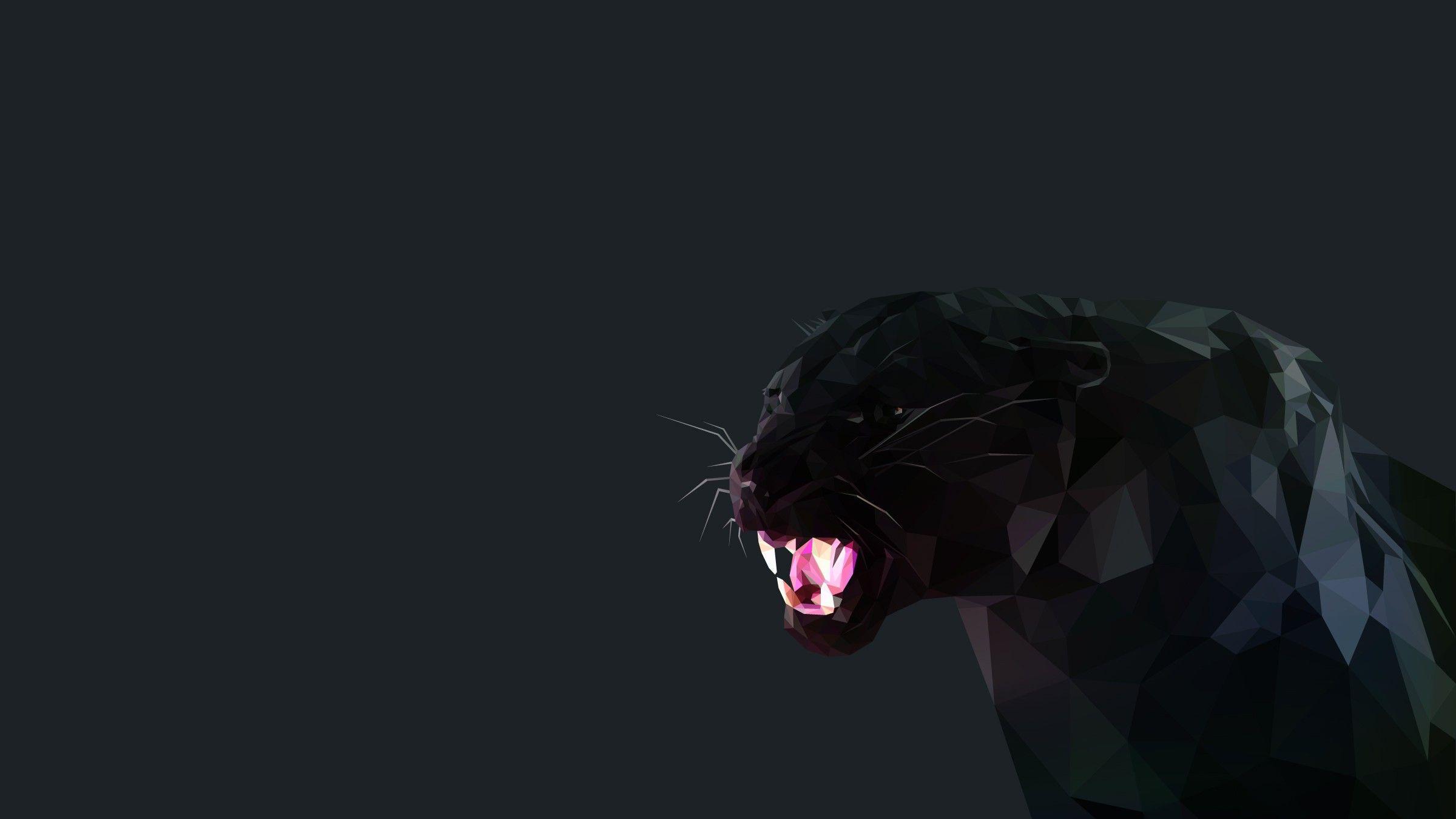 2400x1350 Black Panther HD Wallpaper
