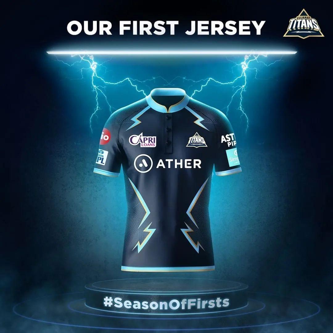 1080x1080 GUJARAT TITANS on Instagram: “Firts season. First Jersey