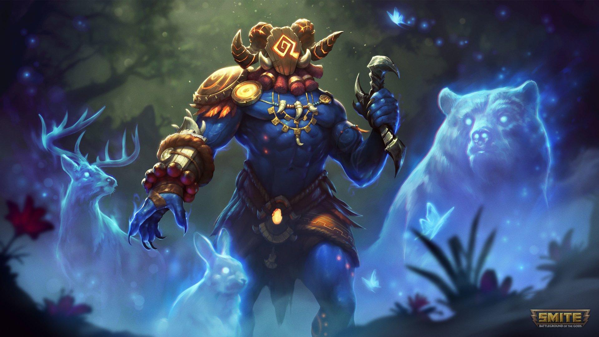 1920x1080 4K Cernunnos (Smite) Wallpaper and Background Image