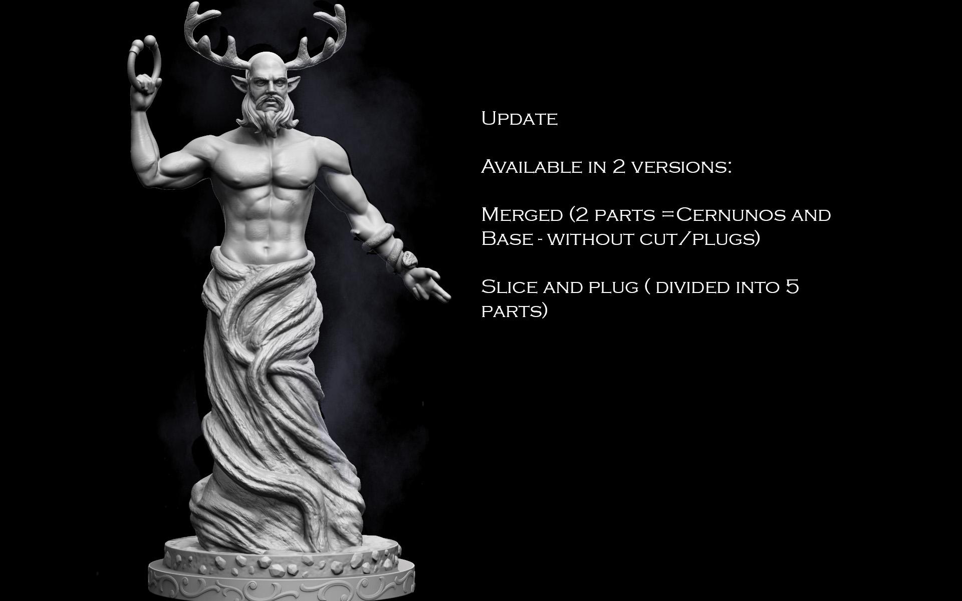 1920x1200 STL file Cernunnos・Model to download and 3D print・Cults