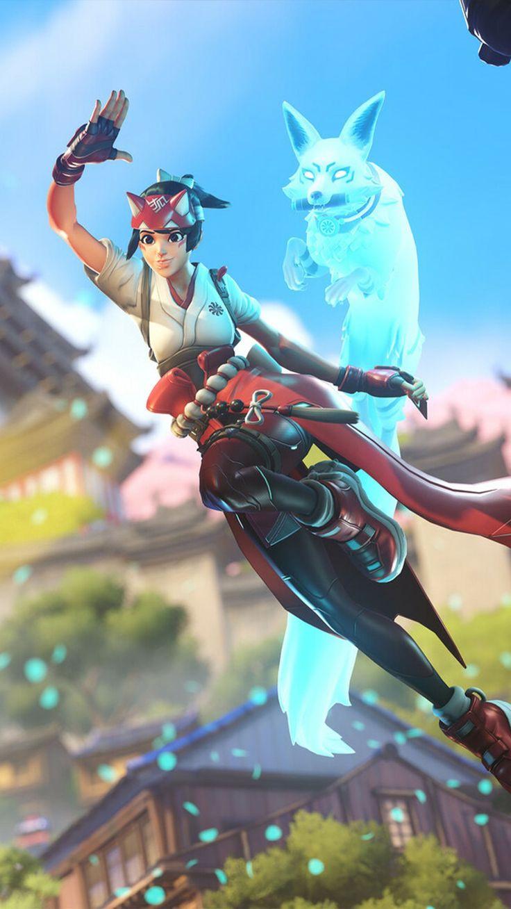 736x1308 Kiriko Overwatch Lock Screen Wallpaper. Overwatch wallpaper, Overwatch, Kiriko