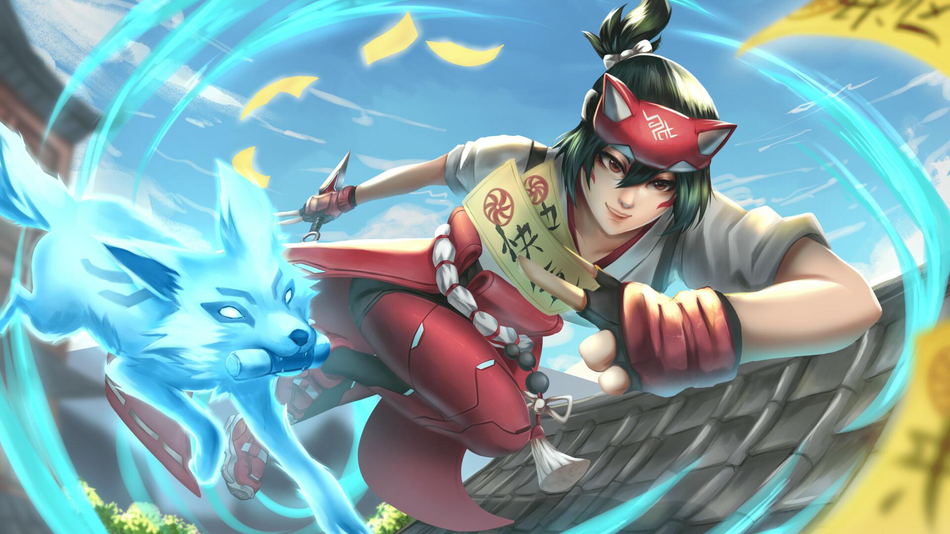 1920x1080 Kiriko (Overwatch) HD Wallpaper and Background