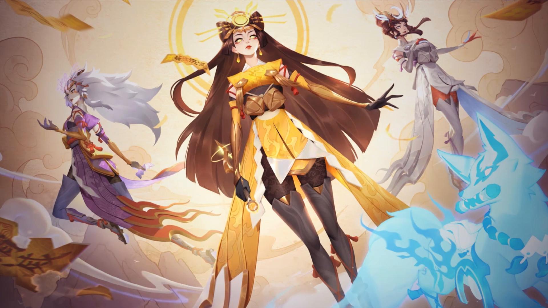 1920x1080 Amaterasu Kiriko (Overwatch) Live Wallpaper