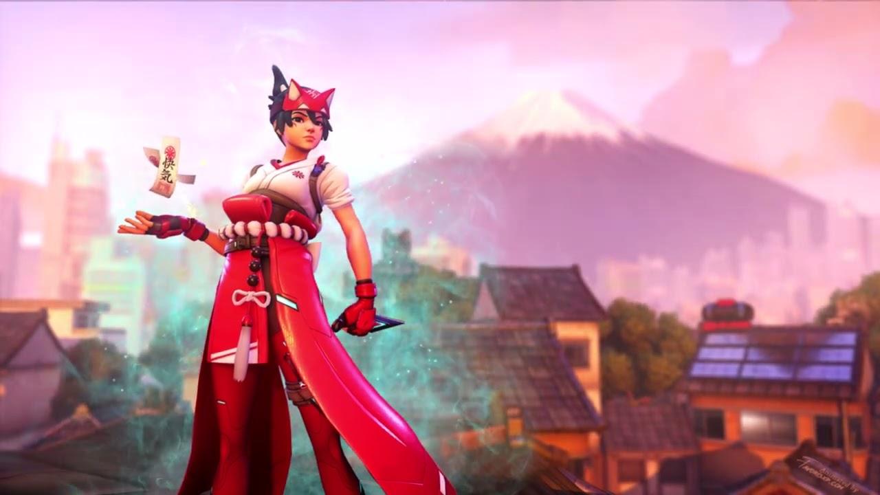 1280x720 Kiriko Overwatch 2 : Fond d'écran animé pour PC. (Live Wallpaper) - (Lively Wallpaper)