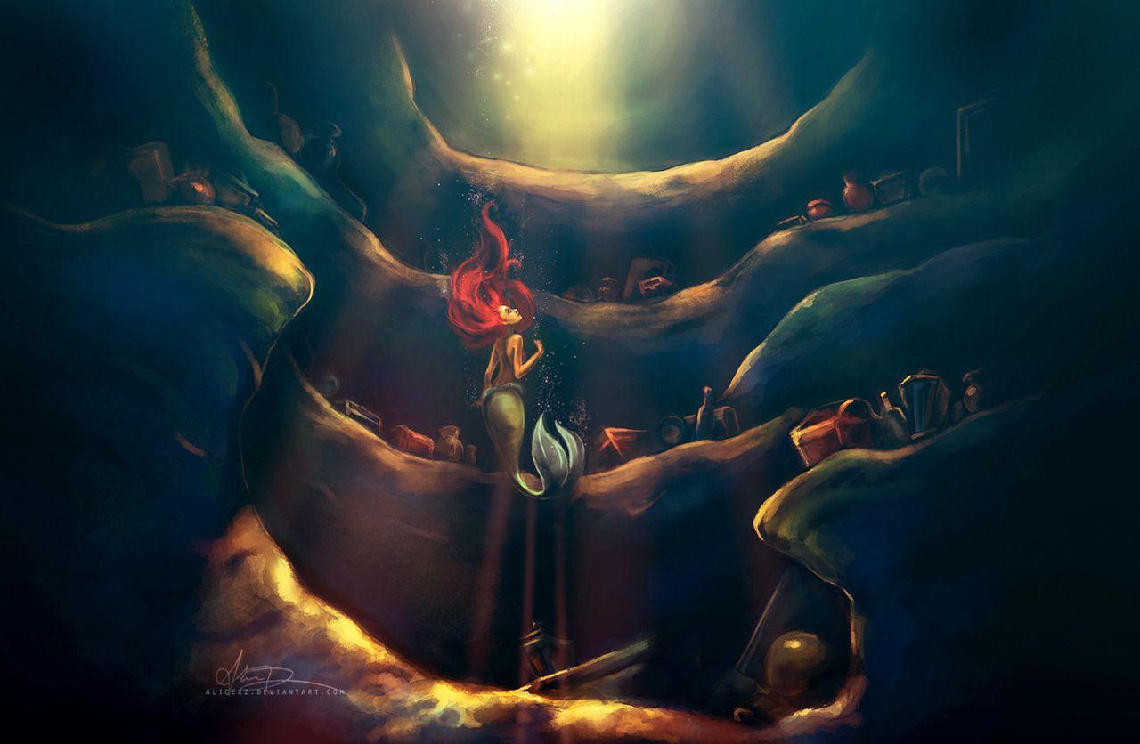 1280x836 The Little Mermaid Full HD Wallpaper for Sony XPeria Z4