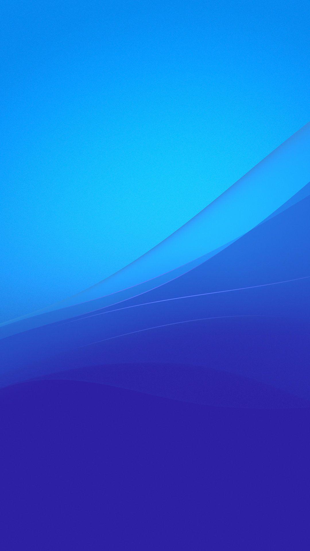 1080x1920 Xperia Lollipop Blue wallpaper