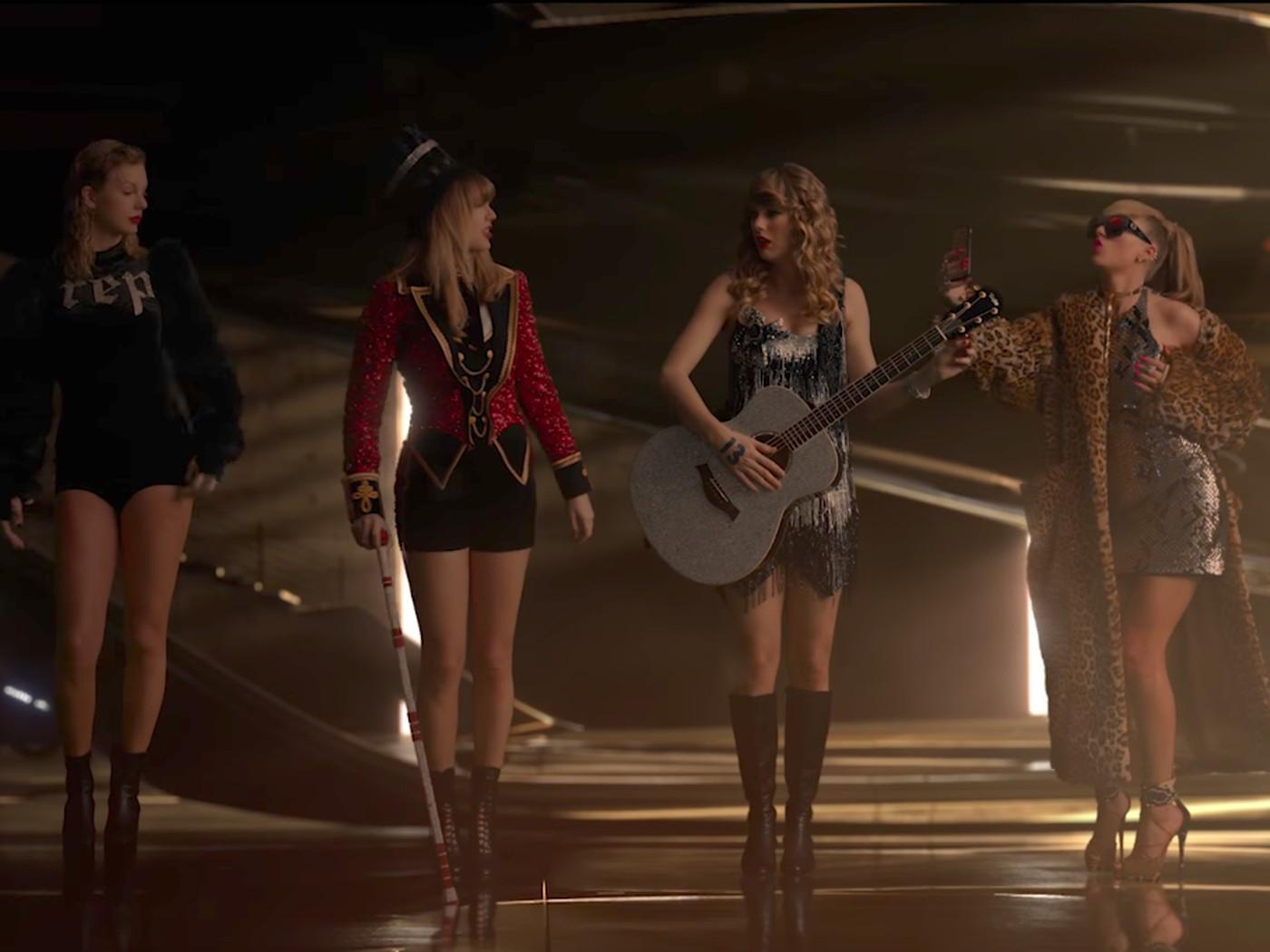 1400x1050 Taylor Swift Dug Deep Into Her Closet for Her 'Look What You Made Me Do' Video