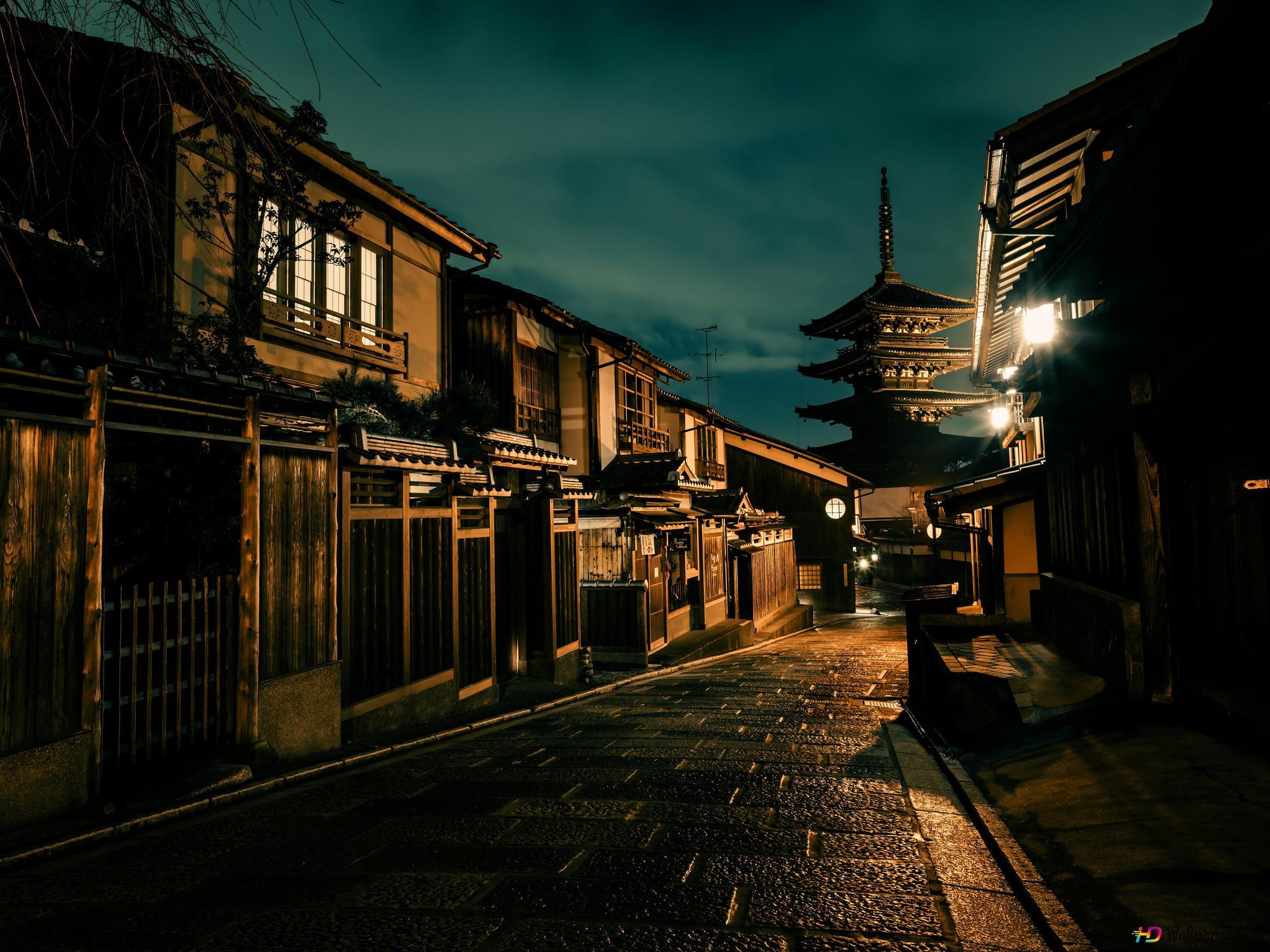 2048x1536 japanese streets 4K wallpaper download